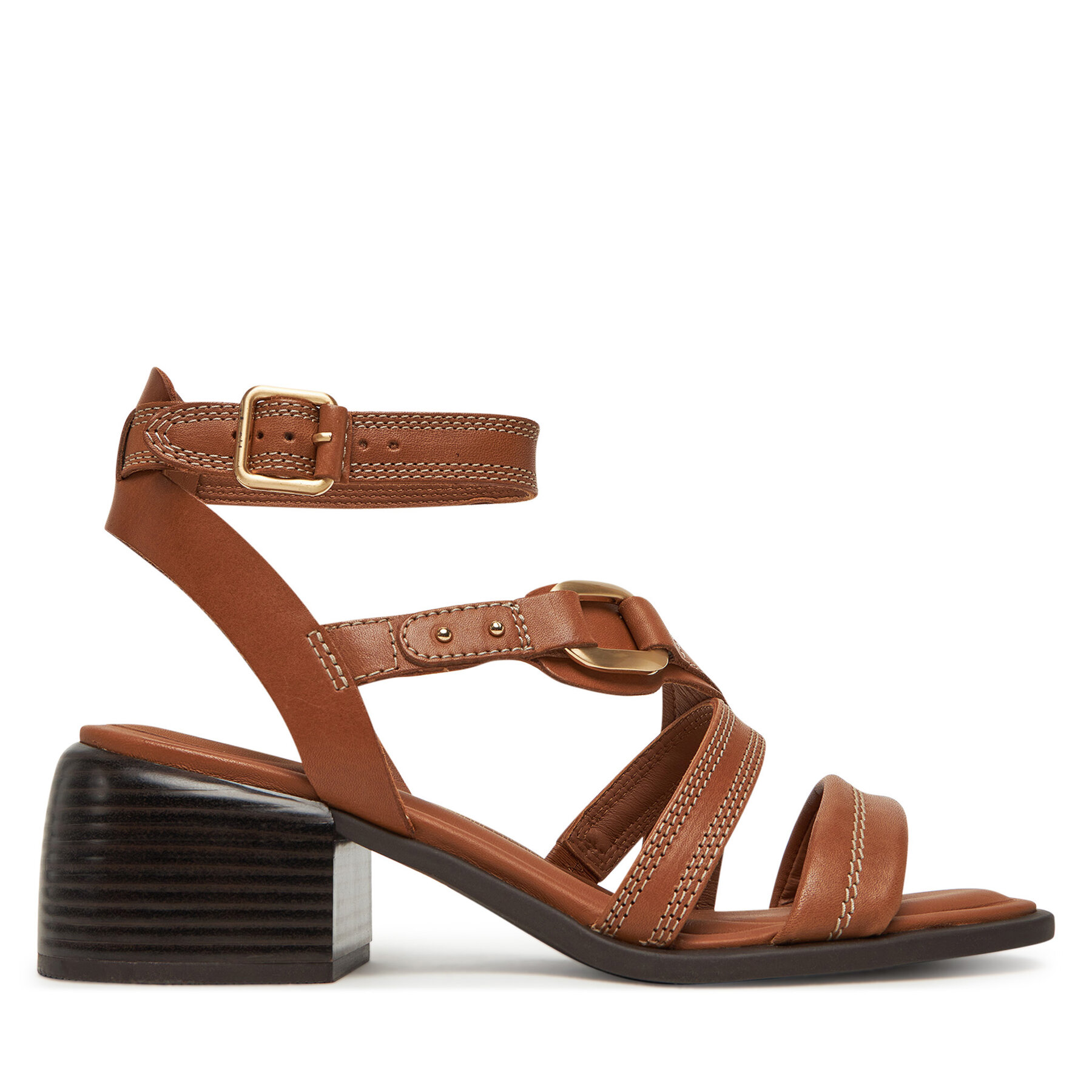 Sandali Clarks Morwyn Strap 26181244 Marrone