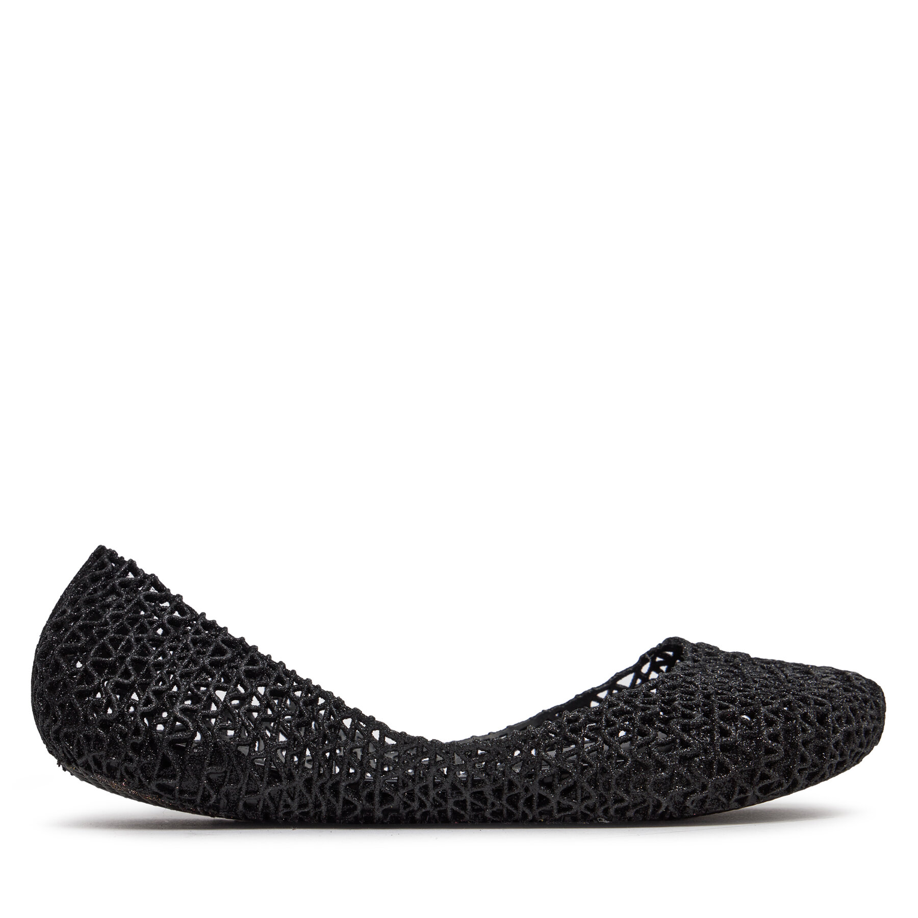 Damskie Baleriny Melissa, Rozmiar 37 Czarny Campana Papel VII Ad 31512