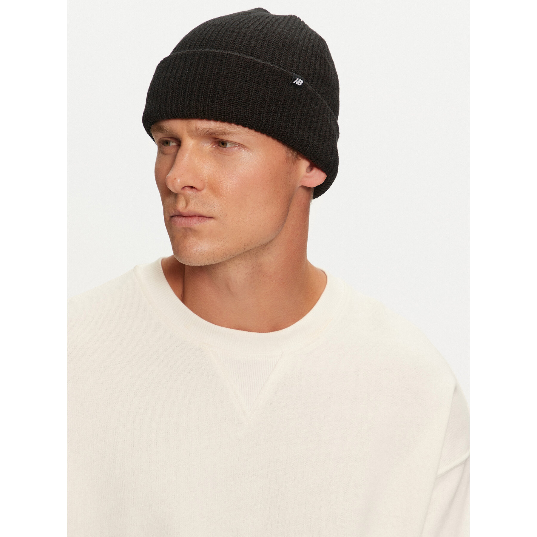 Bonnet New Balance LAH43010BK Noir