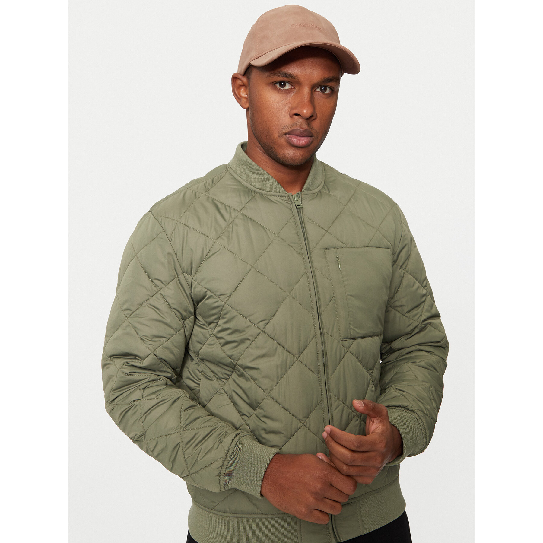 Șapcă Calvin Klein K50K512632 Bej