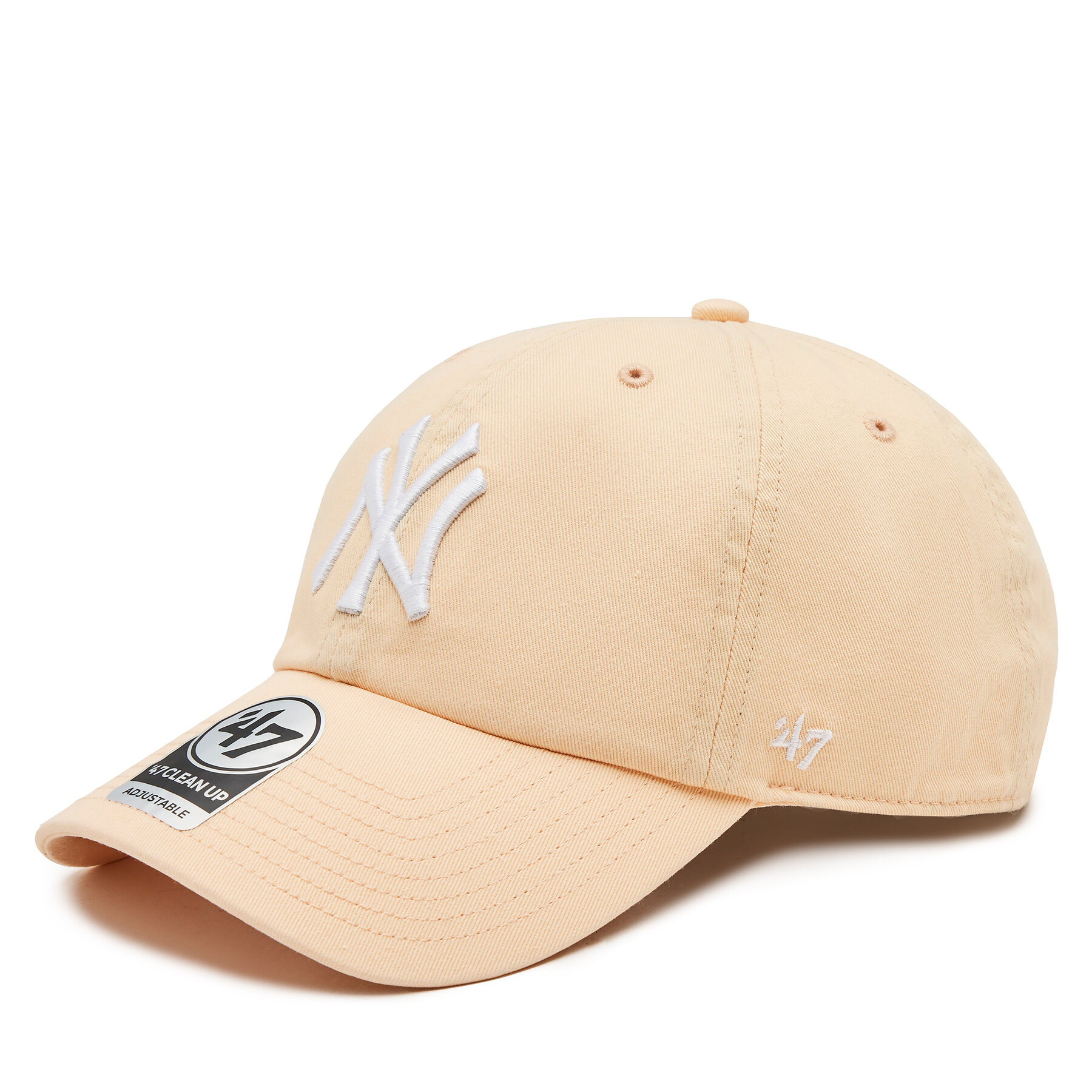 Шапка с козирка 47 Brand Mlb New York Yankees '47 Clean Up W/ No Loop Label B-NLRGW17GWS-AF Оранжев