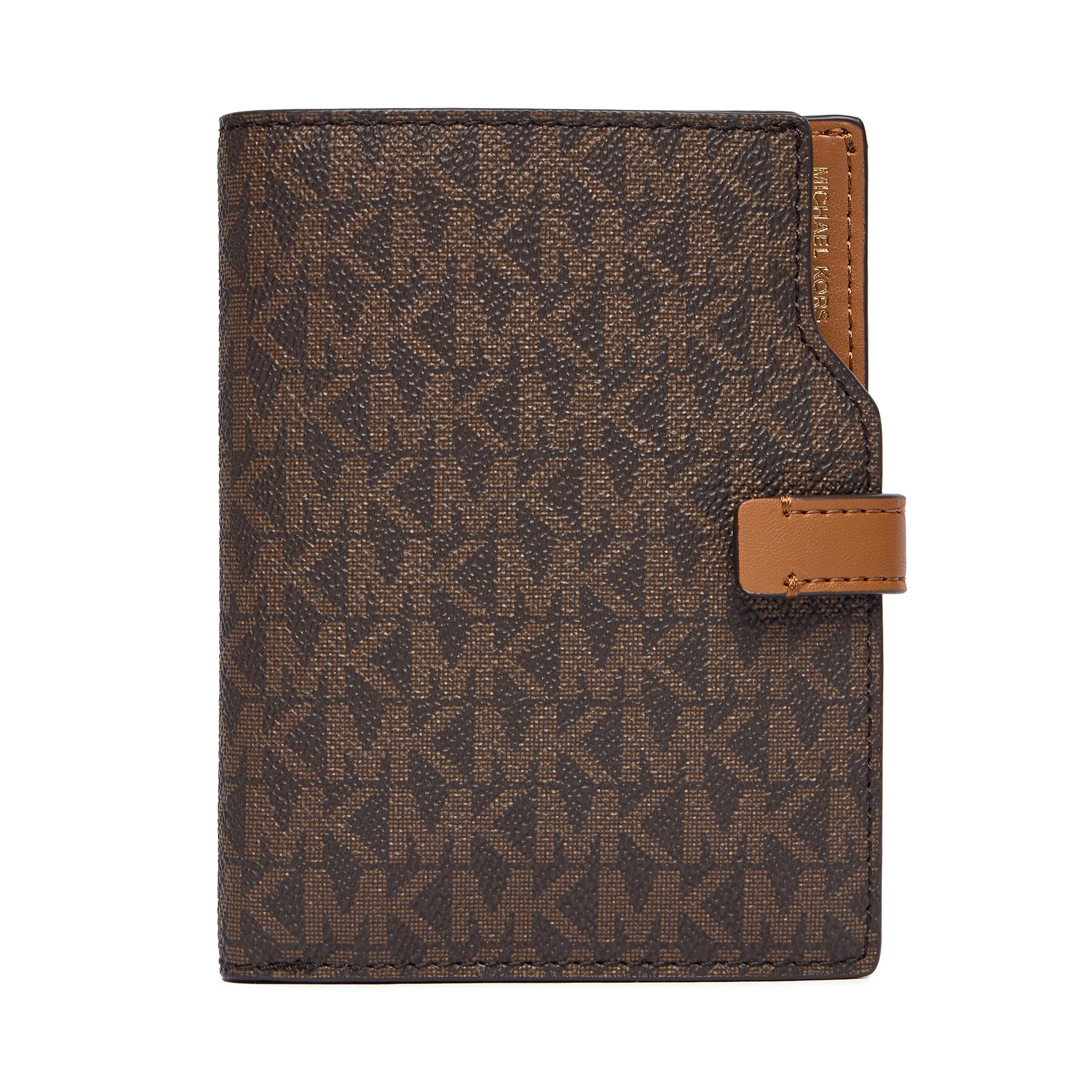 MICHAEL Michael Kors Etui na dokumenty Brązowy 32F5GJ6T1B