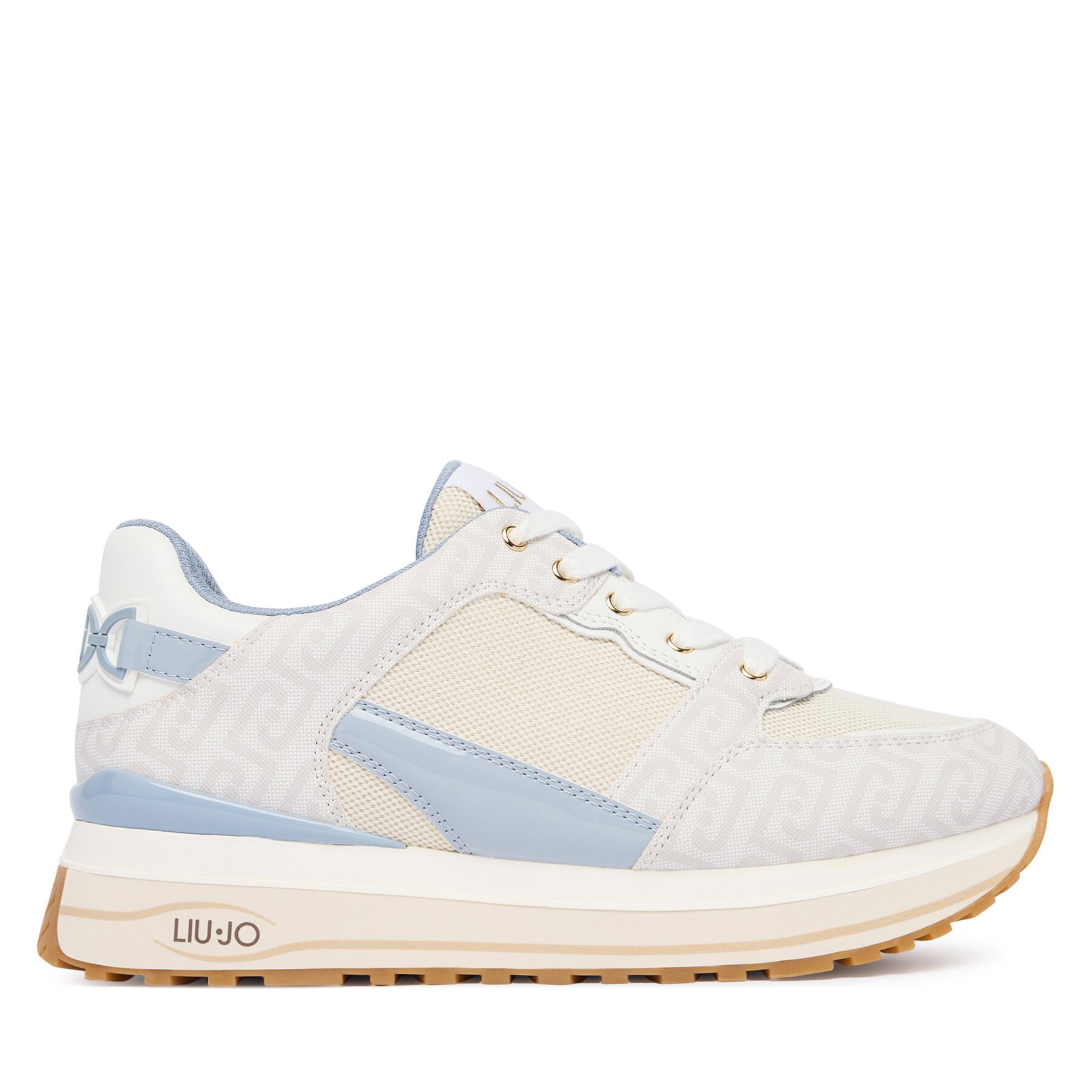 Sneakersy Liu Jo Maxi Wonder 91 BA6011 TX518 Sivá