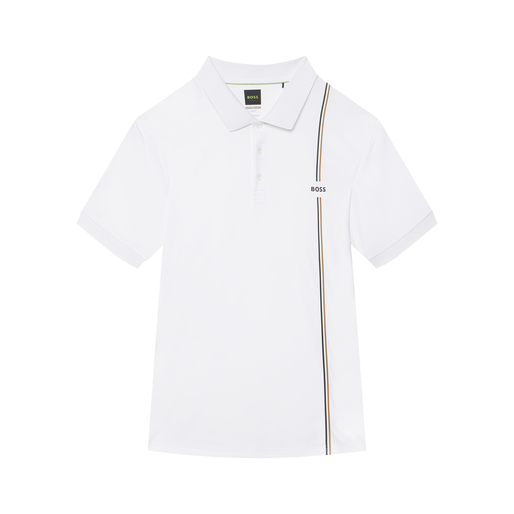 Boss Poloshirt PL_TOC Game 3 50563363 Weiß Regular Fit