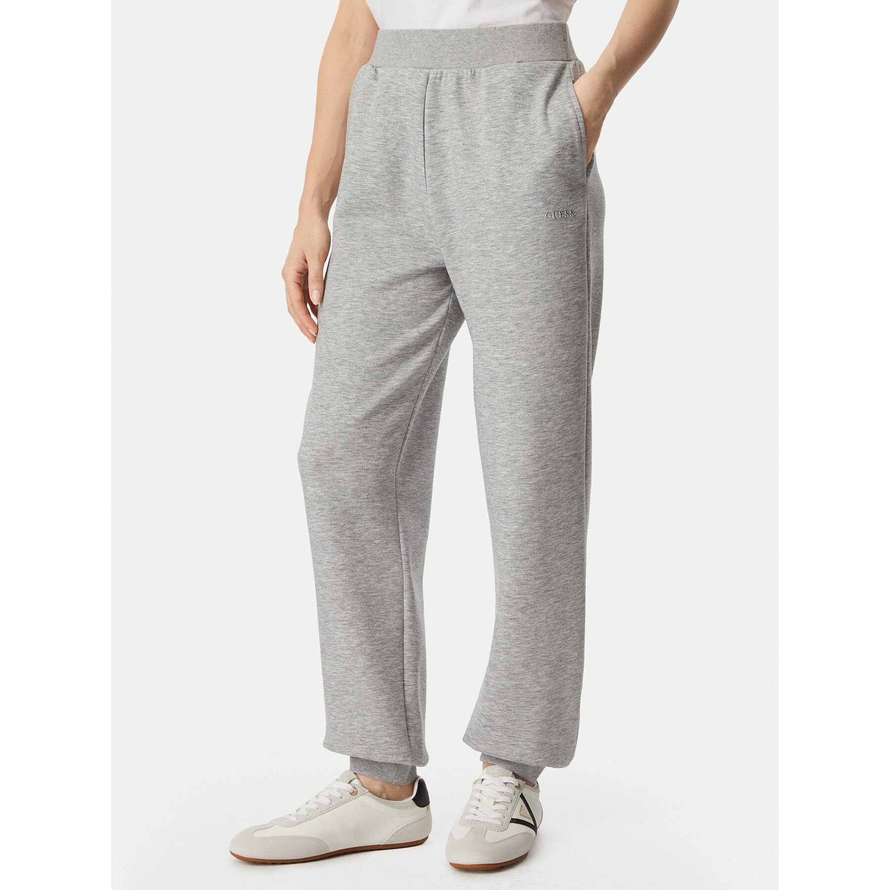 Guess Jogginghose V6GB14 K3251 Grau Regular Fit