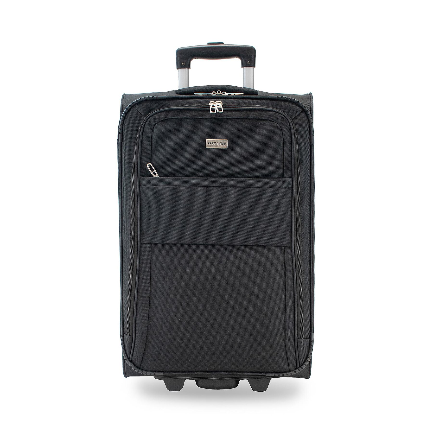 Maleta mediana Semi Line T5601-2 Negro
