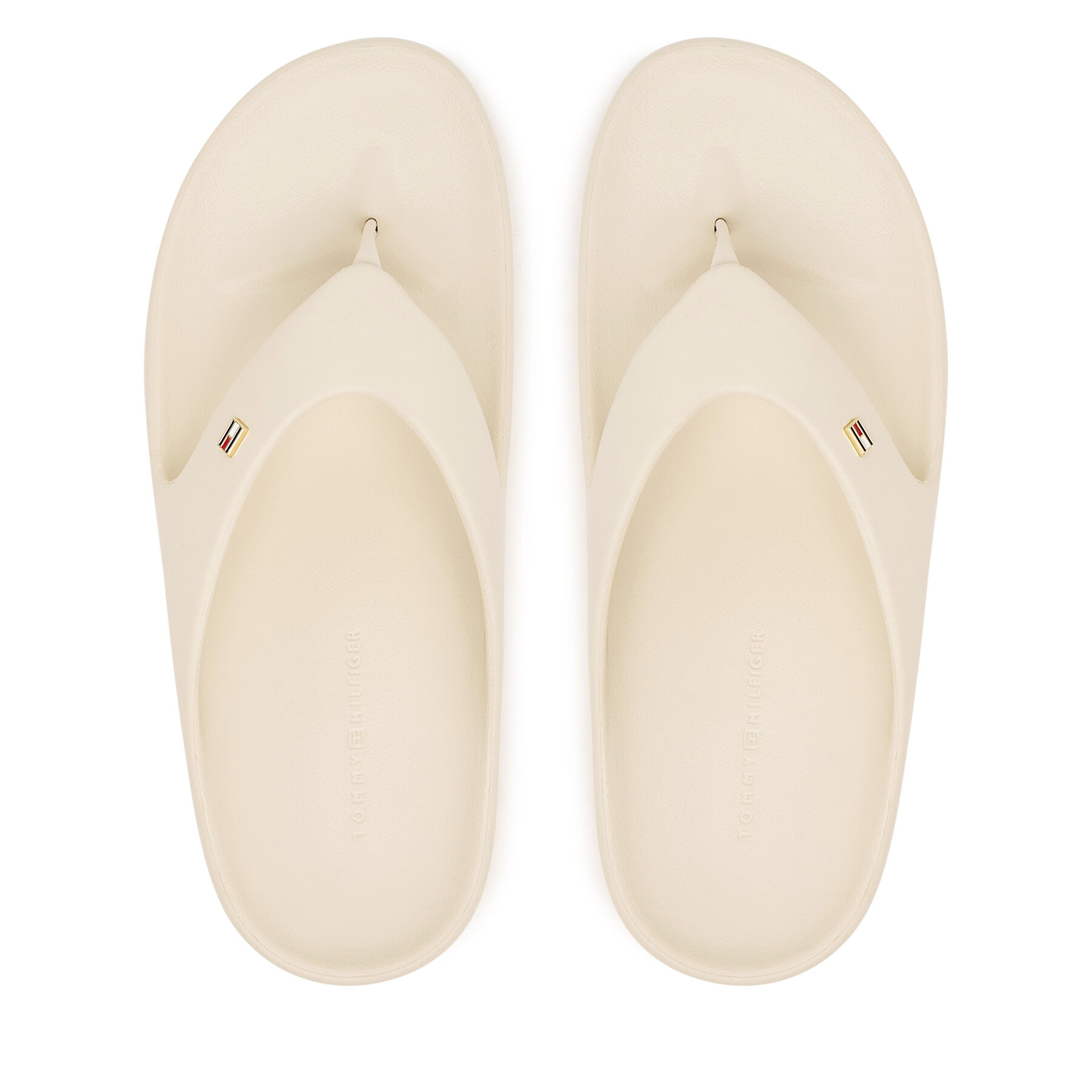 Flip flop Tommy Hilfiger FW0FW09200 Écru