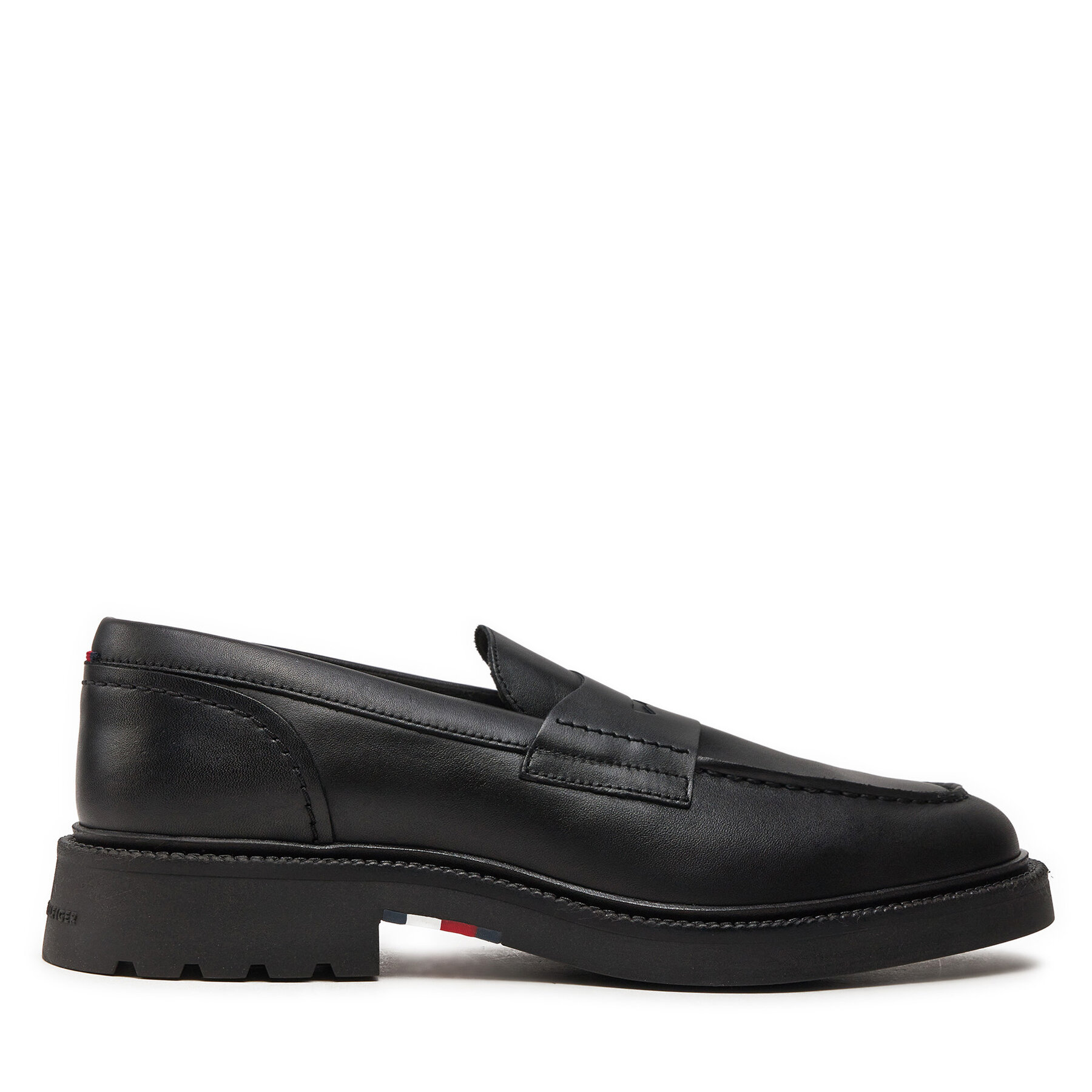 Loafers Tommy Hilfiger Comfort Lwt Lth Loafer FM0FM05089 Negru