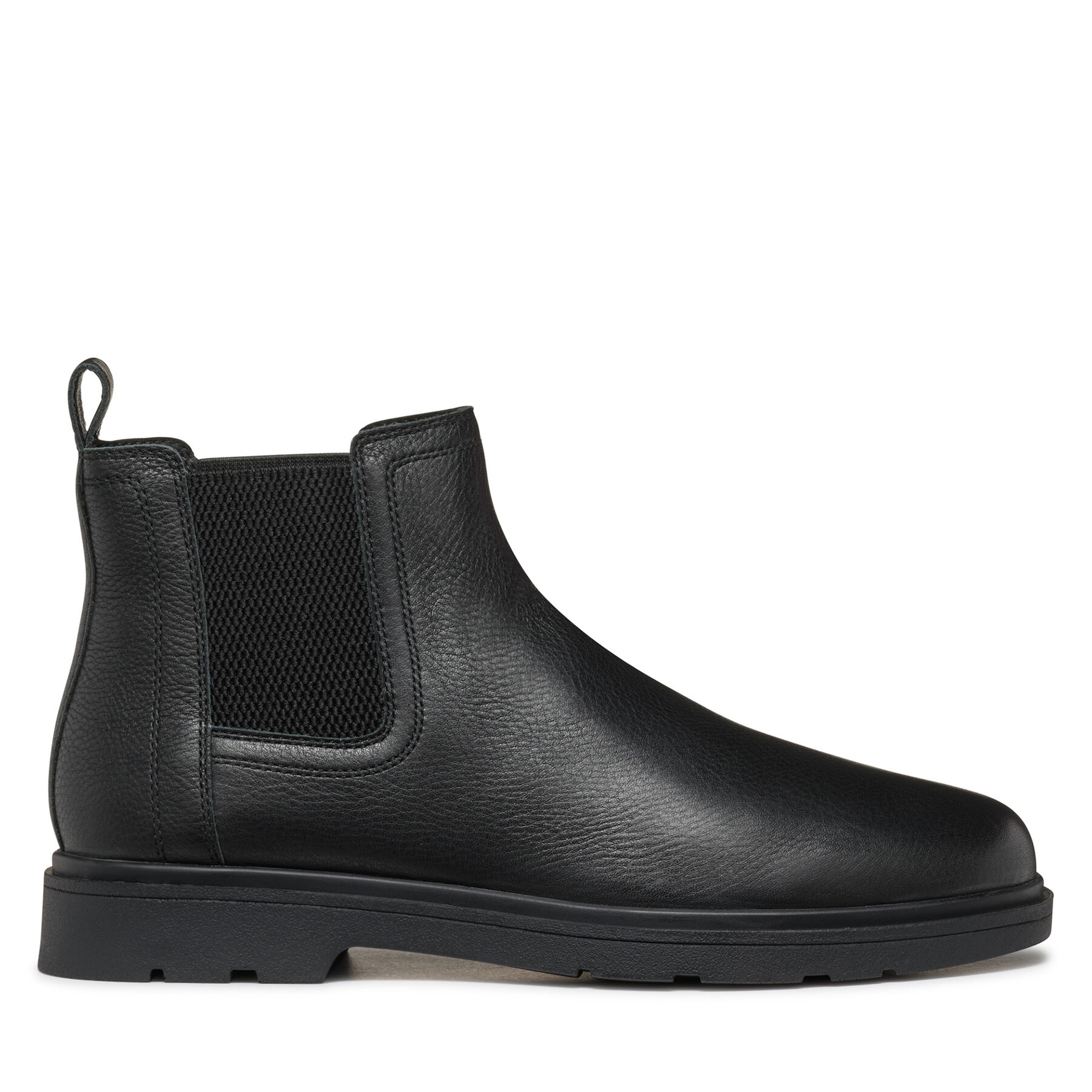 Geox Male Černá Kotníková Obuv S Elastickým Prvkem U Spherica Ec1 U36d1c 00046 C9997