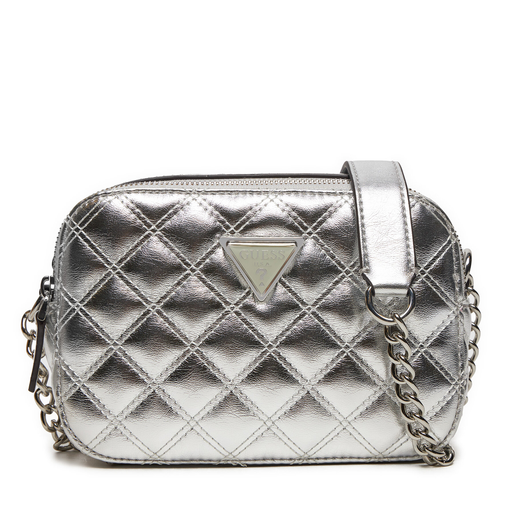 Handväska Guess Giully (QV) HWQV87 48140 Silver