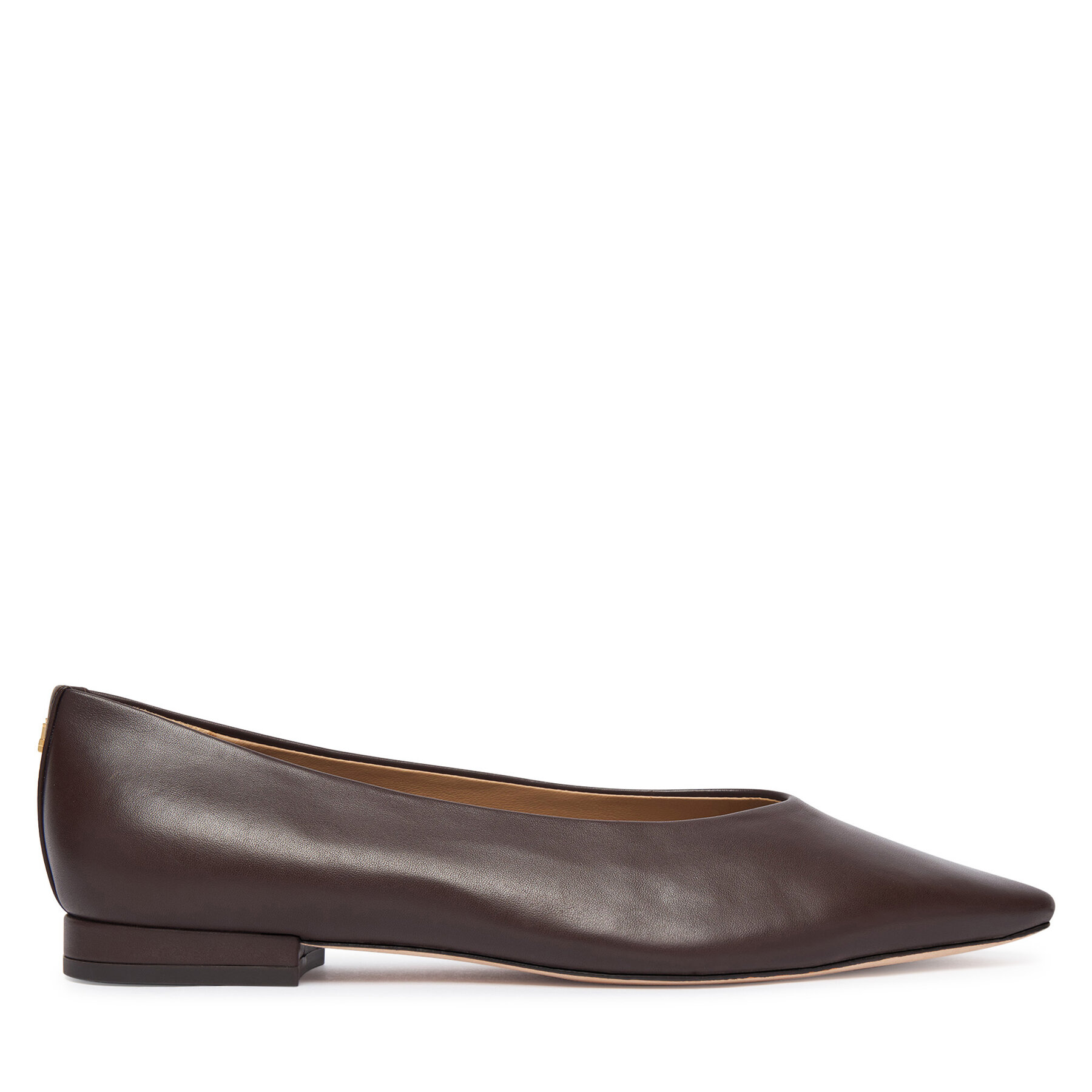 Balerinke LAUREN RALPH LAUREN Audri 802P18411005 Temno rjava