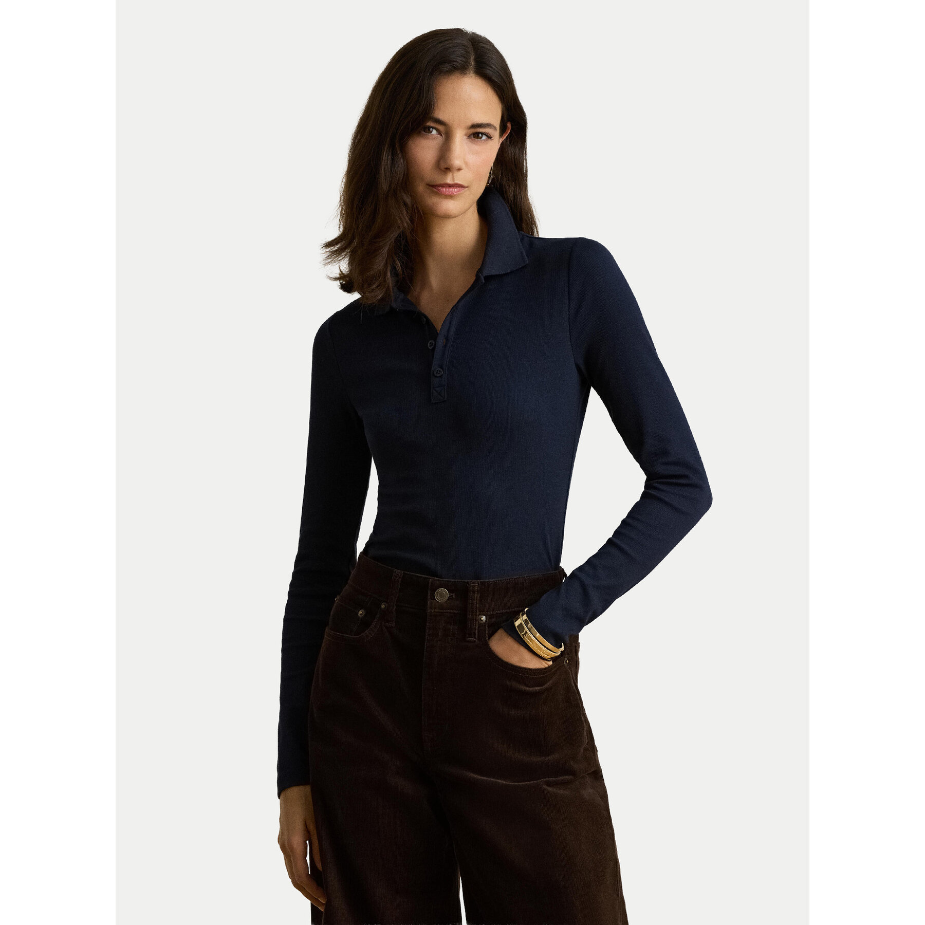 LAUREN RALPH LAUREN Poloshirt 200B27414001 Dunkelblau Slim Fit