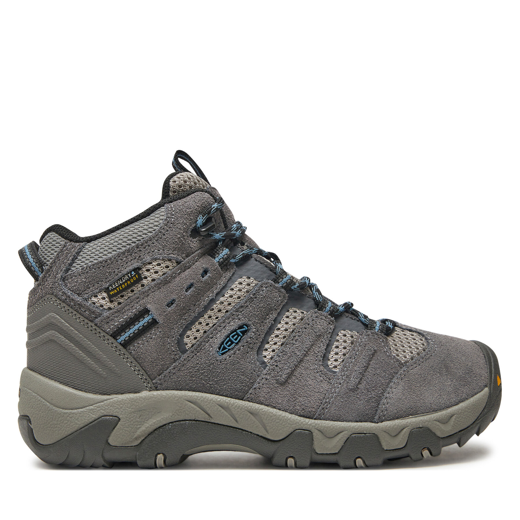 Туристически Keen Headout Mid Wp Steel 1028307 Сив