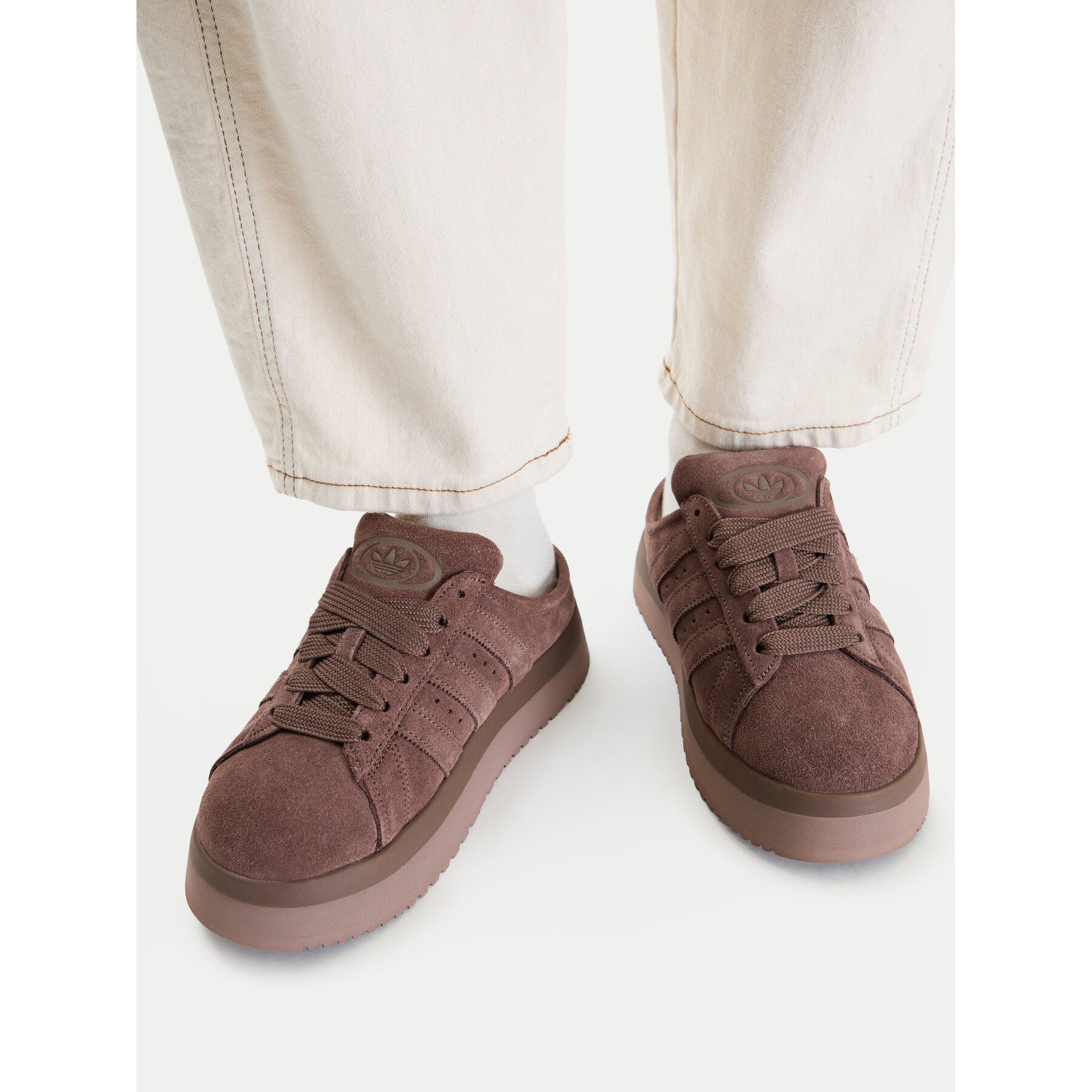 Sněhule adidas Campus 00s Winter Low JR3731 Hnědá