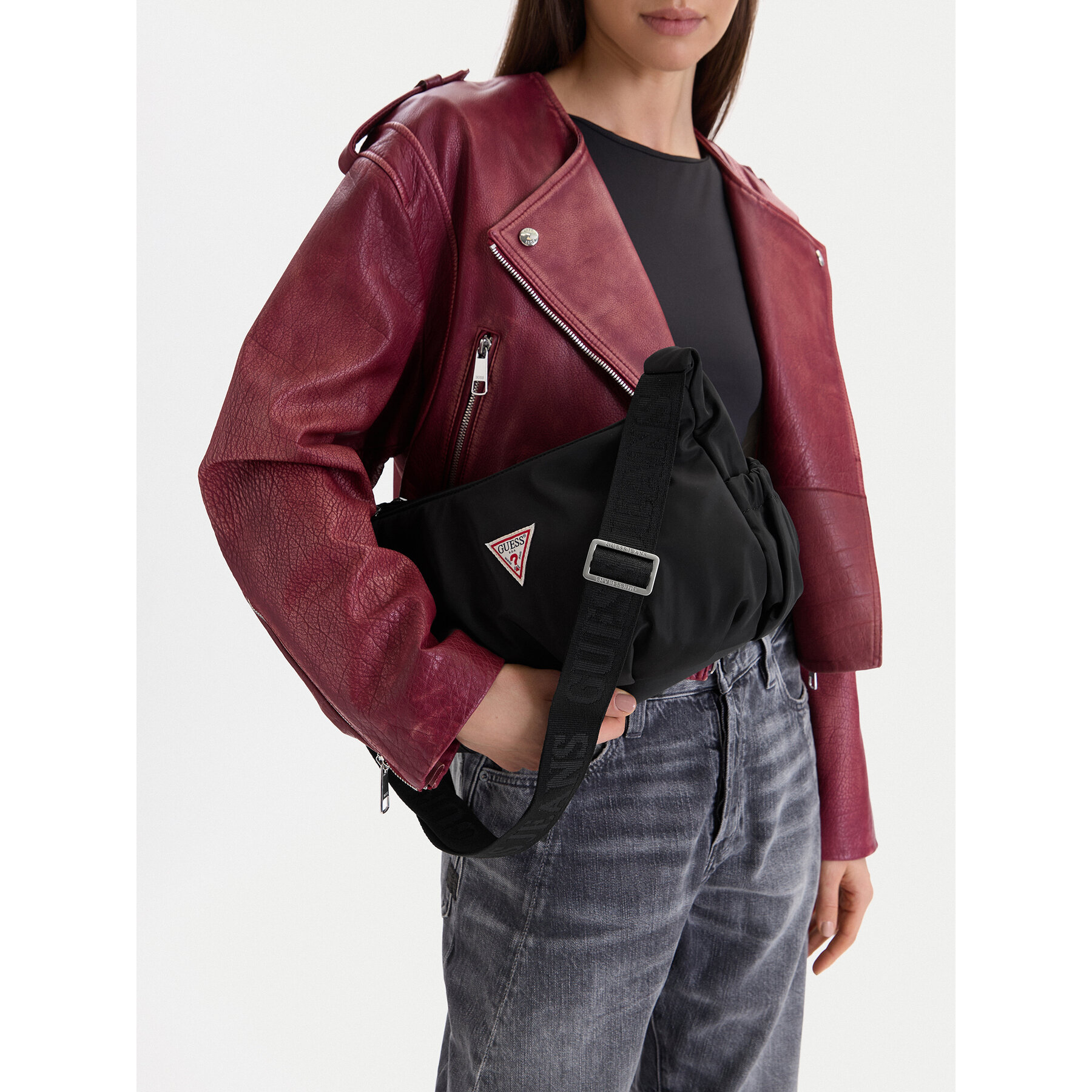 Geantă Guess Jeans CWBEO-GUESS-XC-003-09 Negru