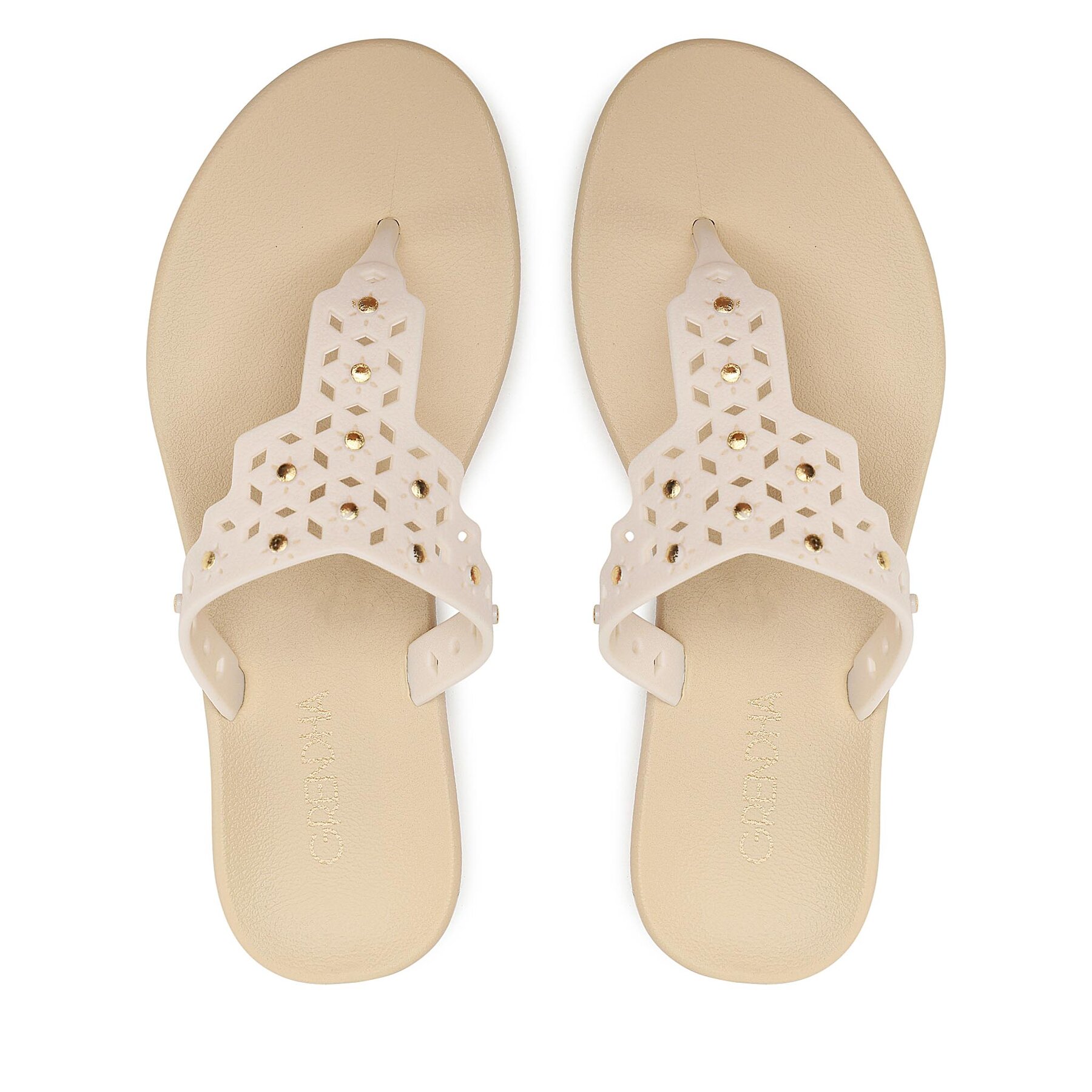 Chancletas Grendha Cacau Damas Rast 18598 Beis