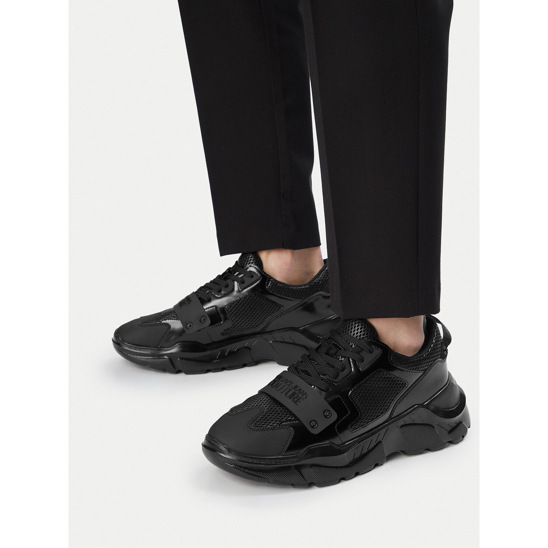 Sneakers Versace Jeans Couture 80YA3SC4 ZSE03 Nero