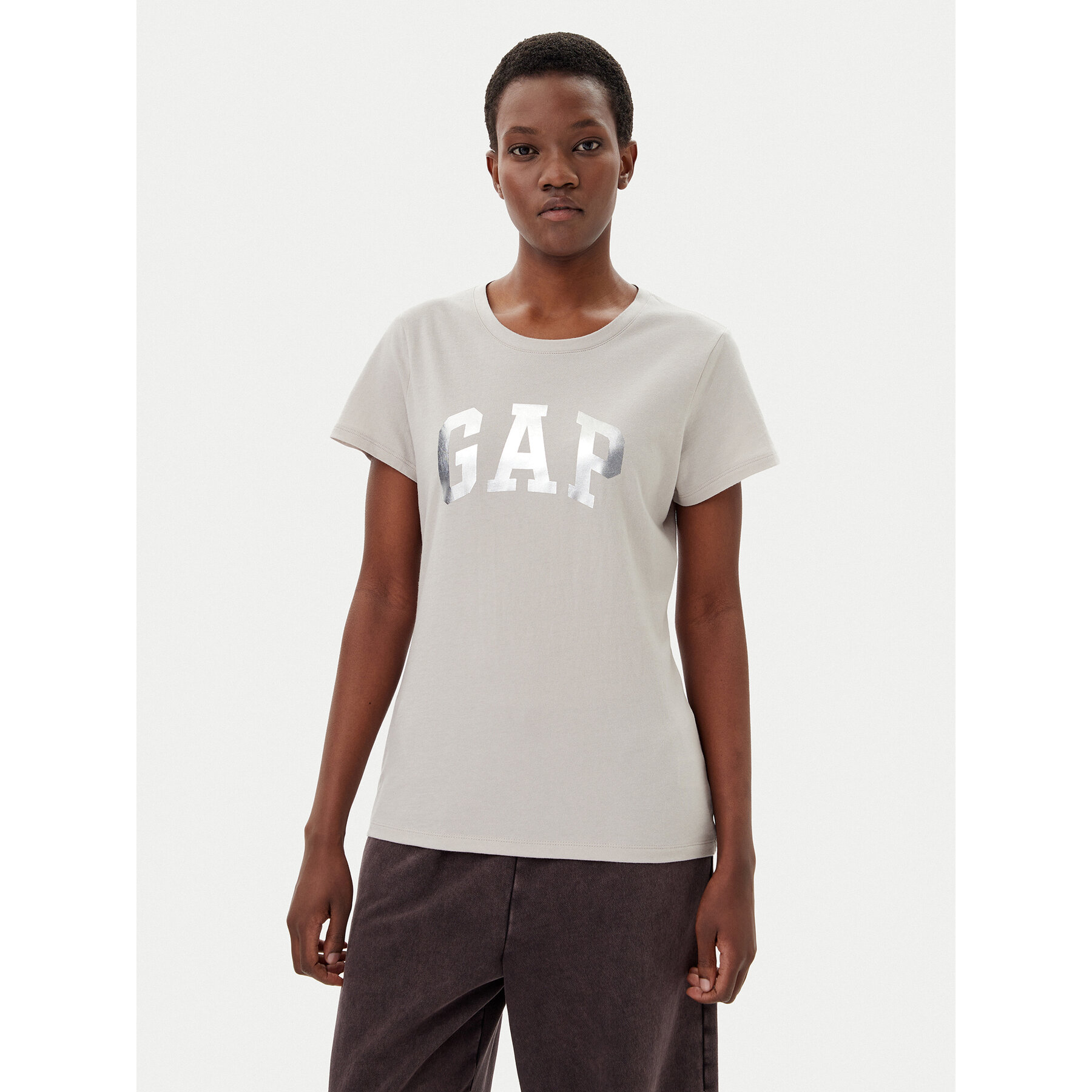 Gap Póló 729555-09 Bézs Regular Fit
