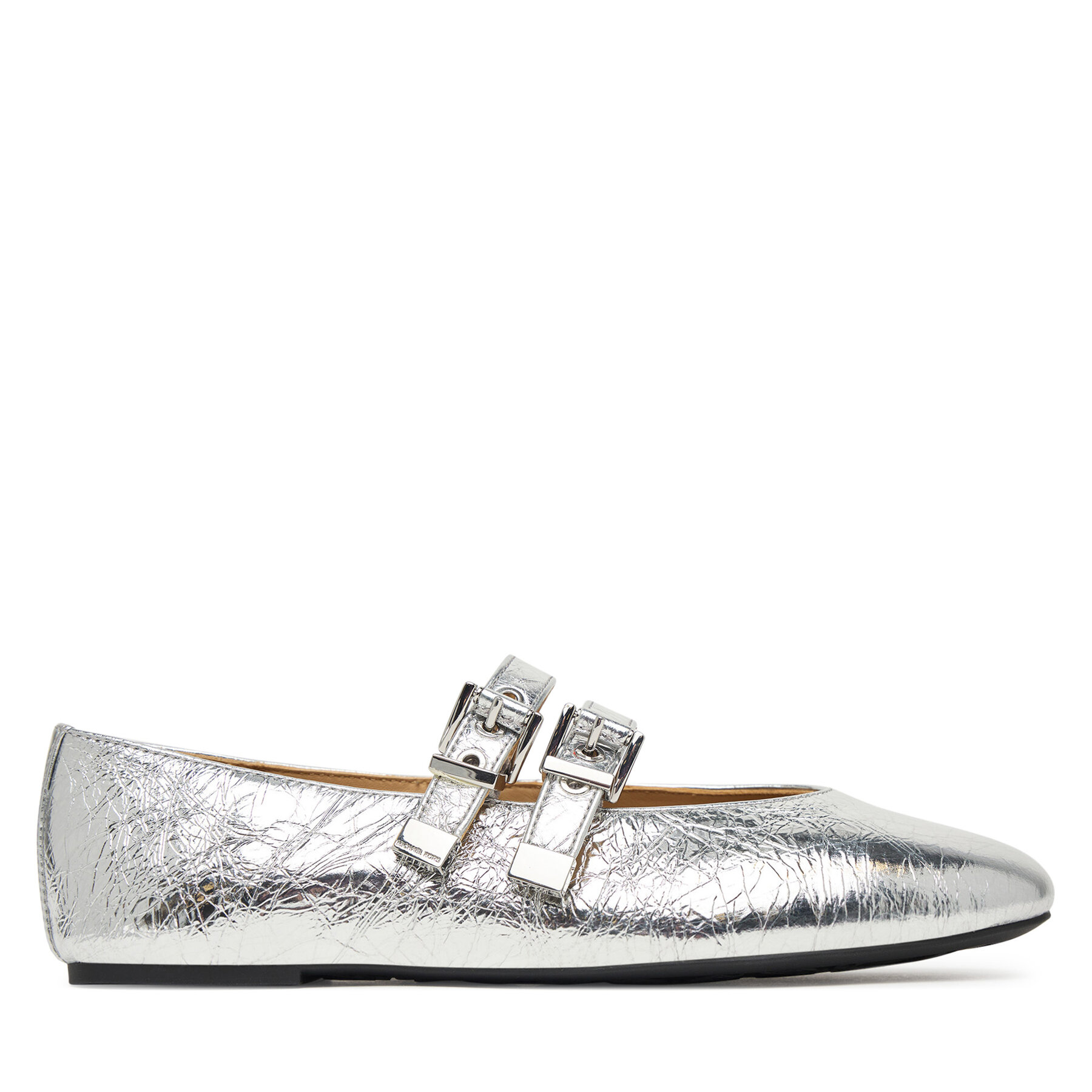 Balerinke MICHAEL Michael Kors Rowen Flex Ballet 40R6RWFP1M Srebrna
