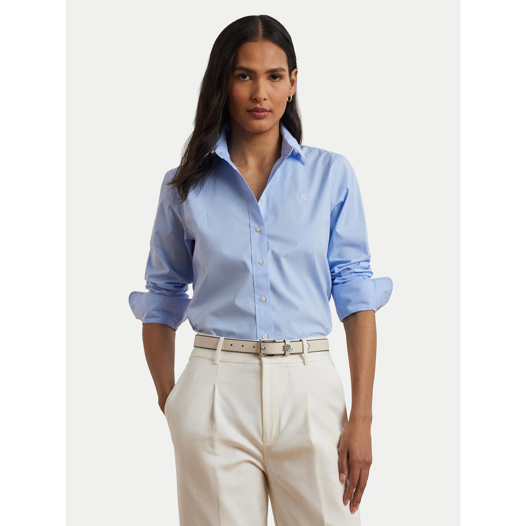LAUREN RALPH LAUREN Hemd 200684553002 Himmelblau Regular Fit