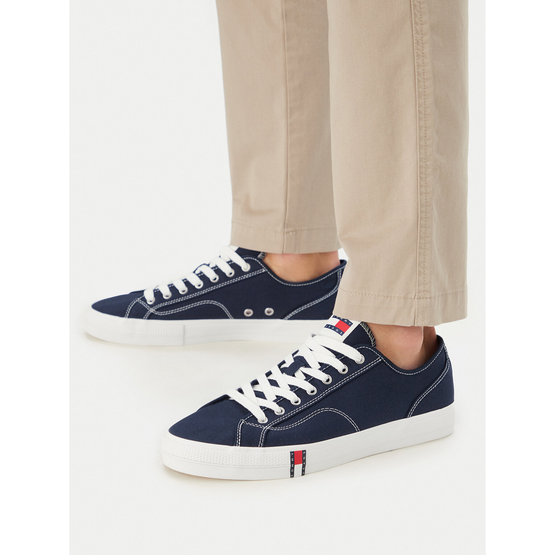 Sneakers Tommy Jeans Archive Vulc Y2K EM0EM01674 Bleumarin