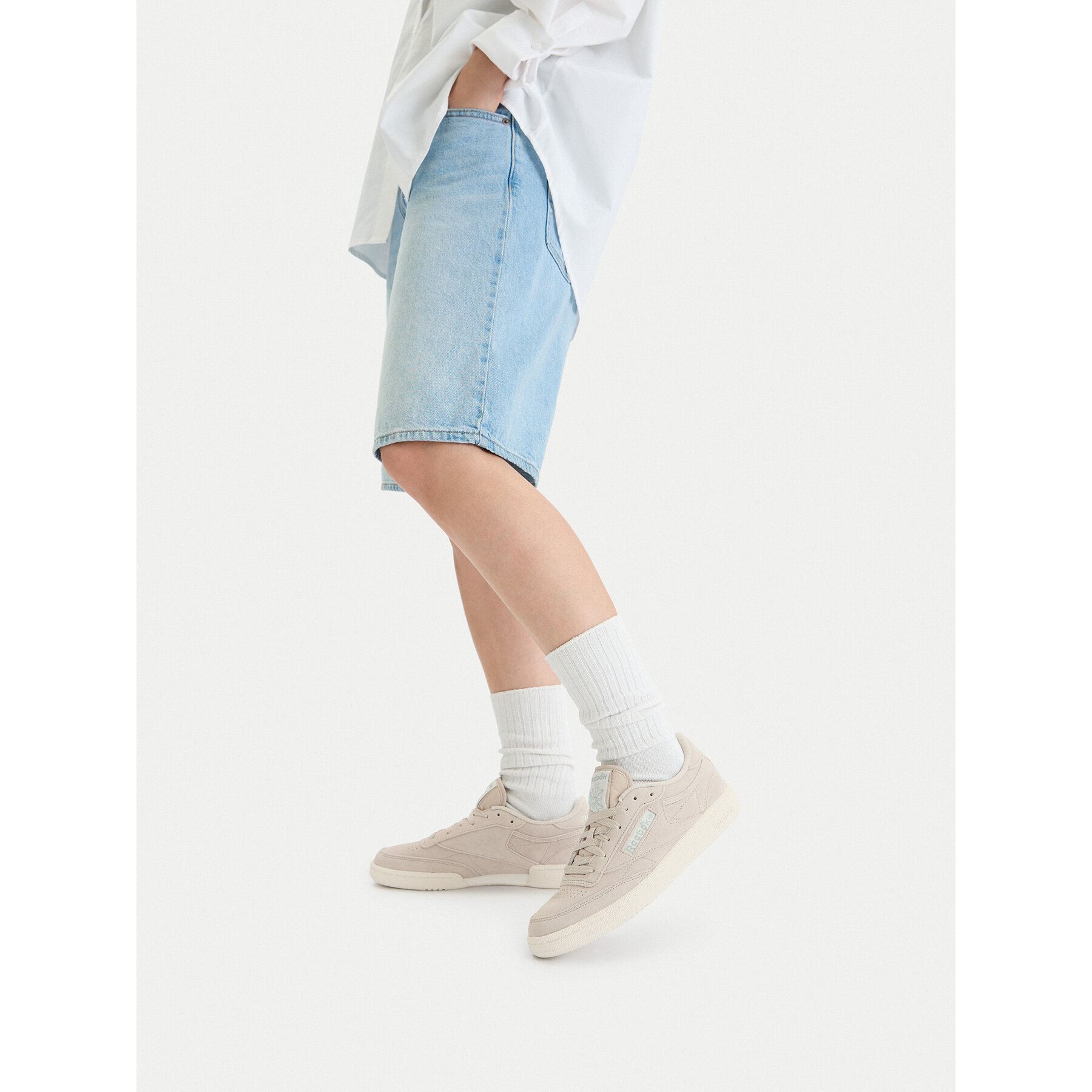 Sneakers Reebok EO-CLUB C 85 100263744 Gri