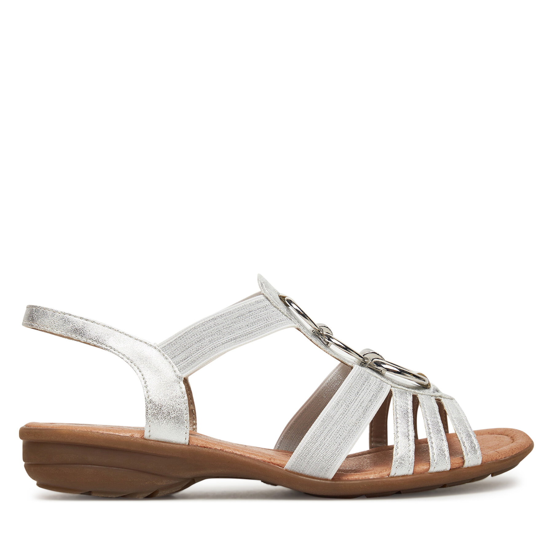 Sandale Remonte R3605-80 Argintiu