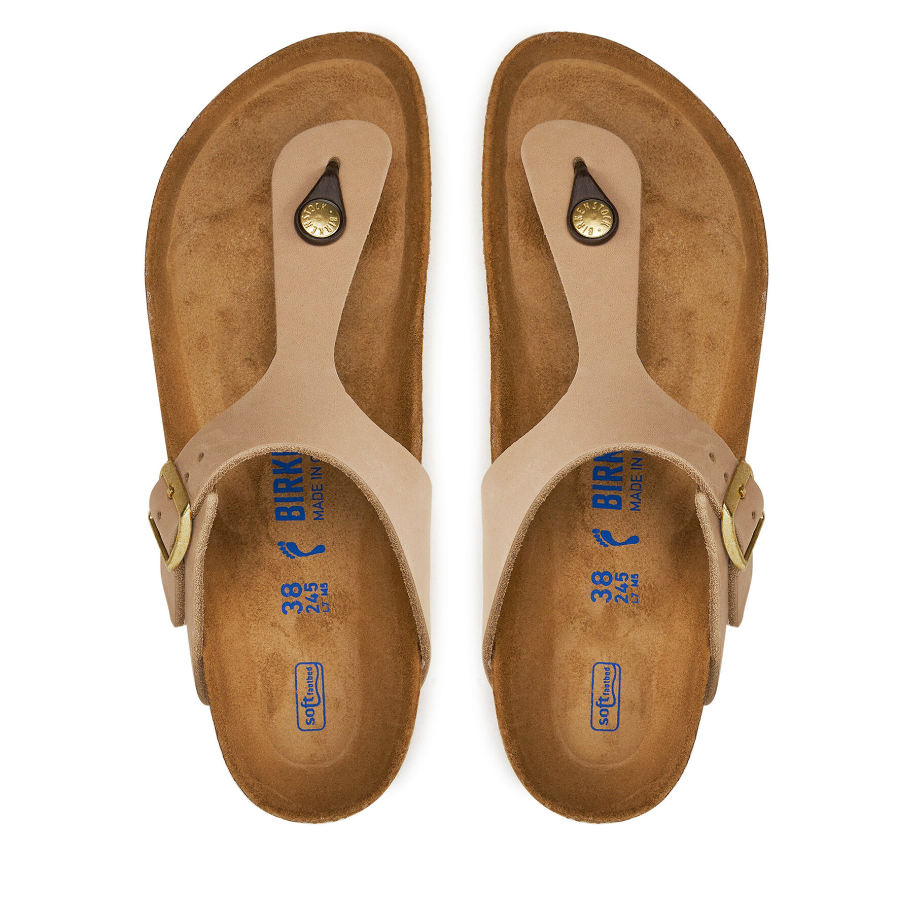 Žabky Birkenstock Gizeh 1019014 Béžová