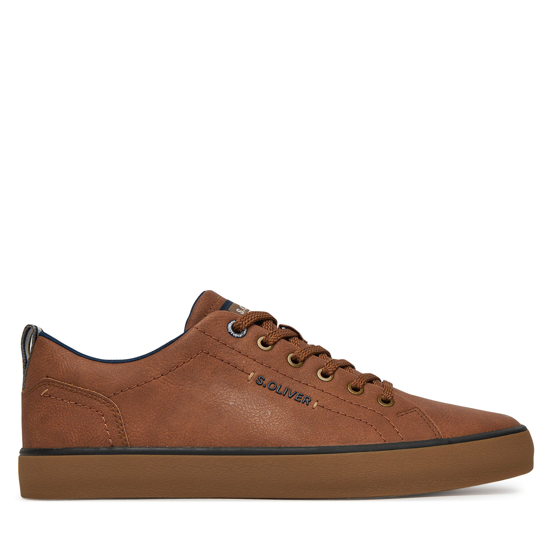 Pánske Sneakersy s.Oliver, Rozmer: 44, Hnedá, 5-13606-44