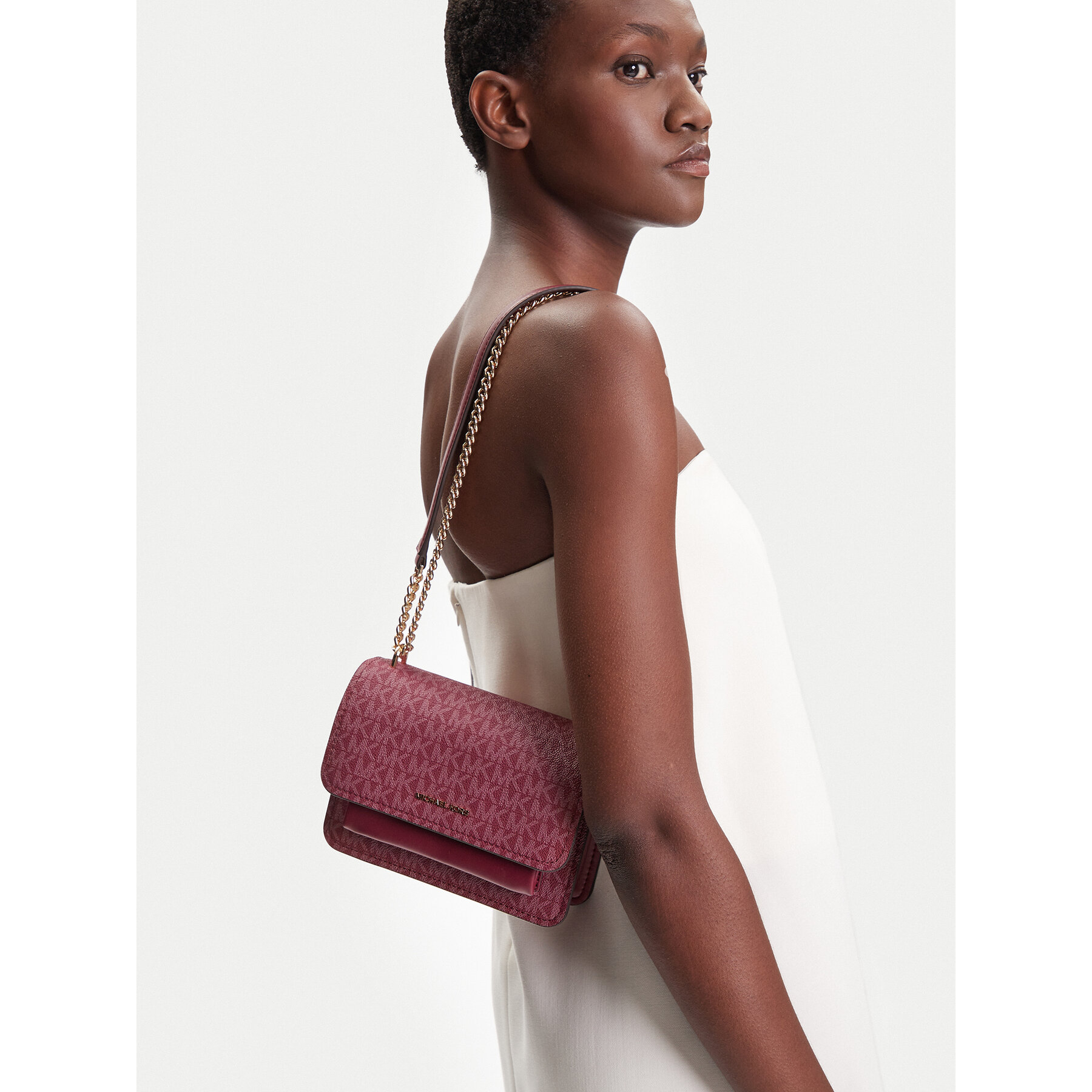 Borsetta MICHAEL Michael Kors Claire  32R5GC7C1V Bordeaux