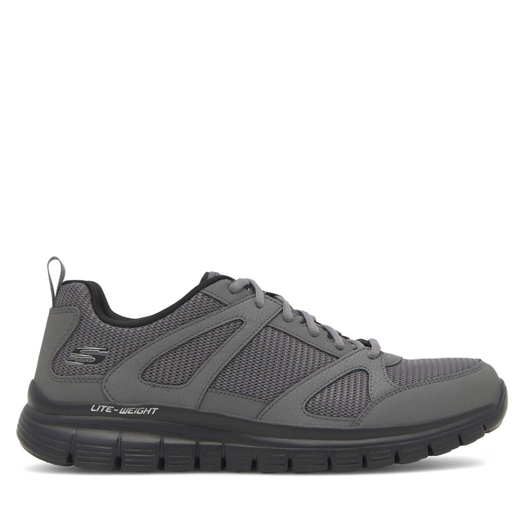 Męskie Sneakersy Skechers, Rozmiar 46 Szary 8790117 CCBK