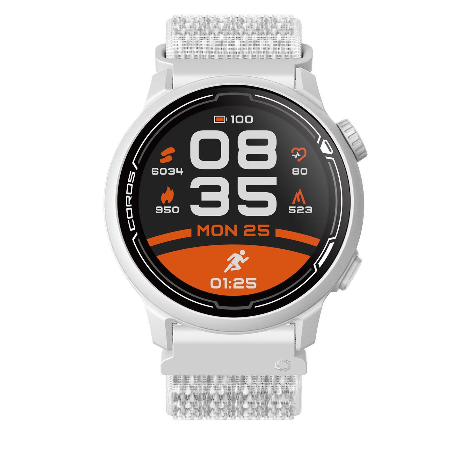 Smartwatch Coros Pace 2 WPACE2.N-WHT White W/Nylon Band