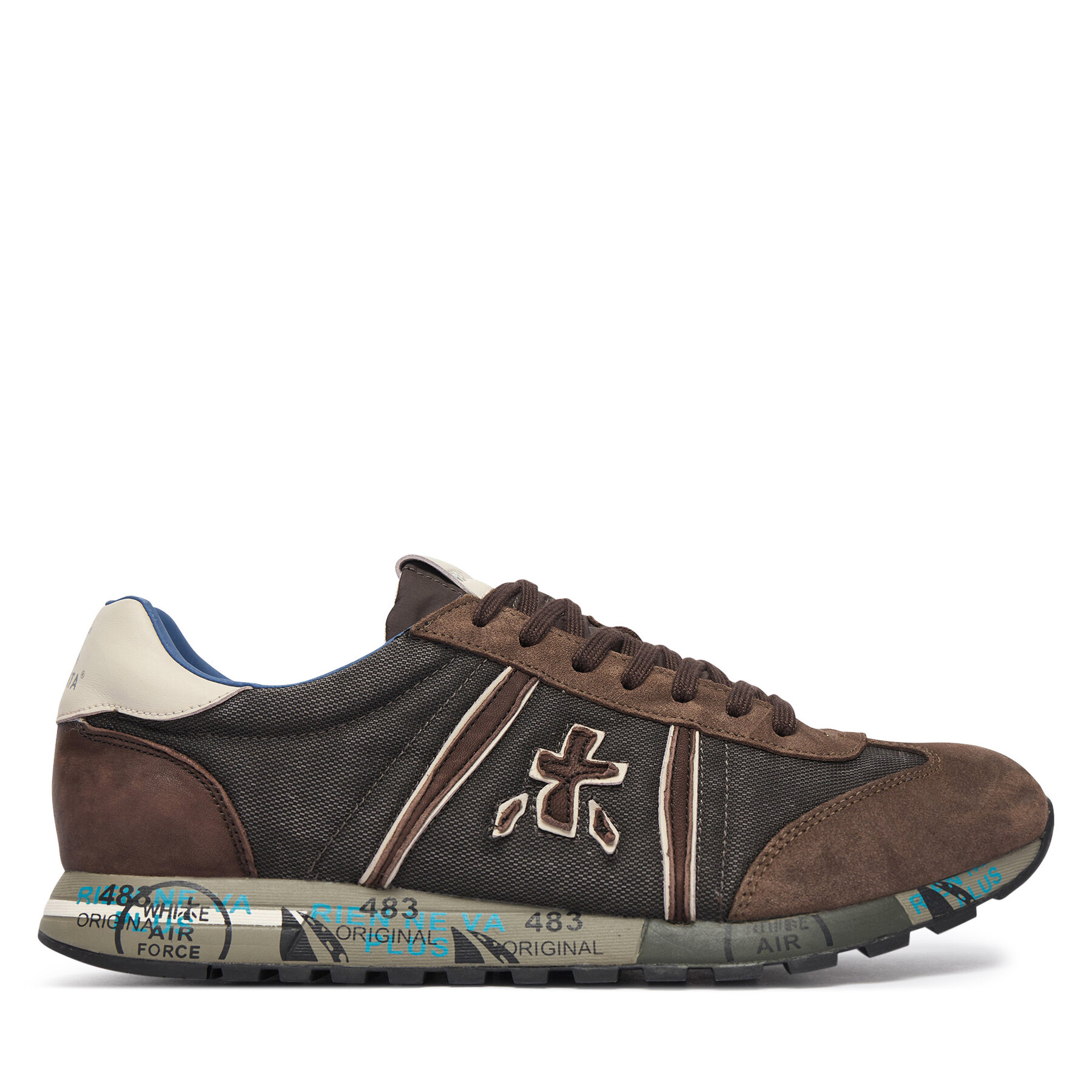 Сникърси Premiata Lucy Var 8402 Тъмнокафяв