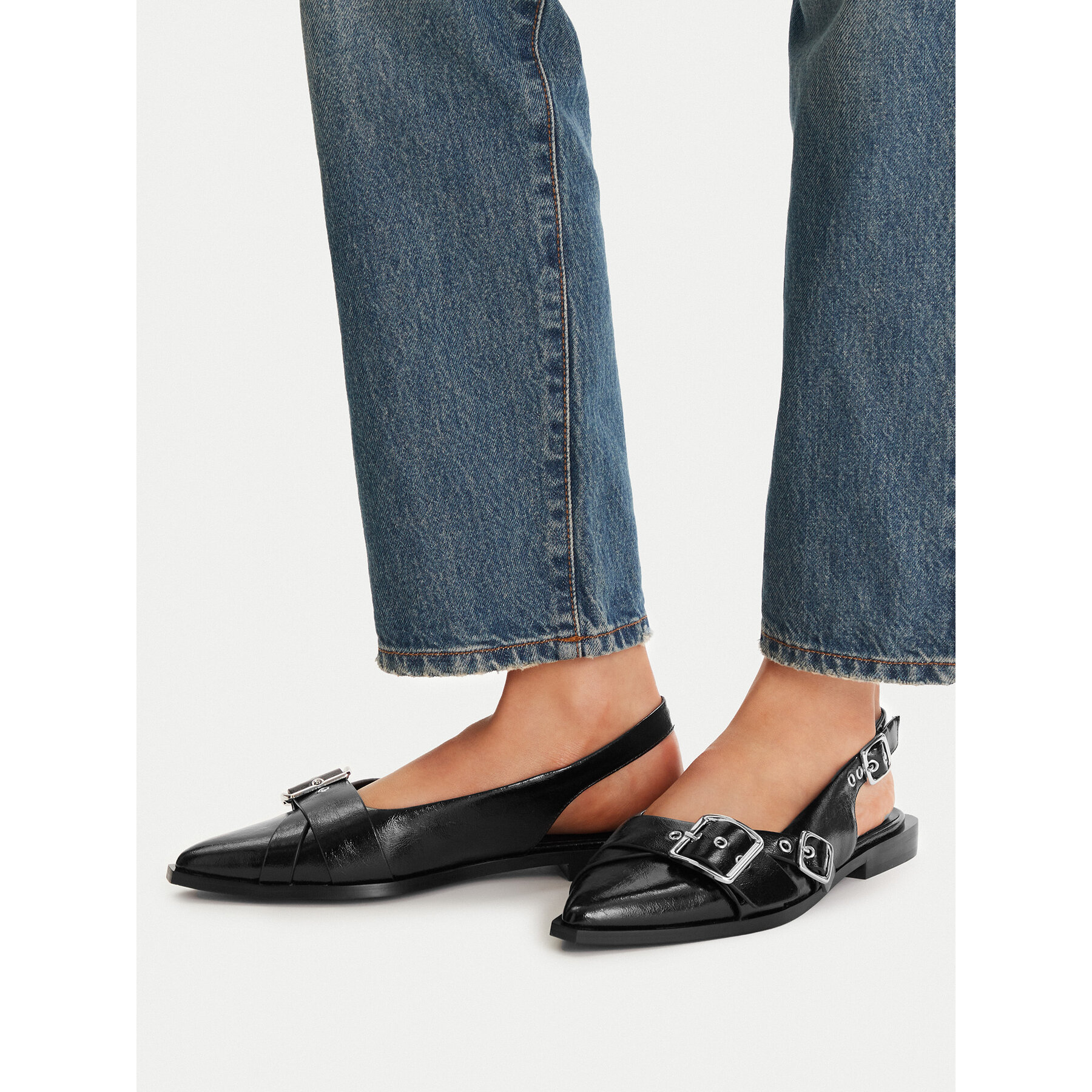 Balerinke Steve Madden SM11003901 Črna