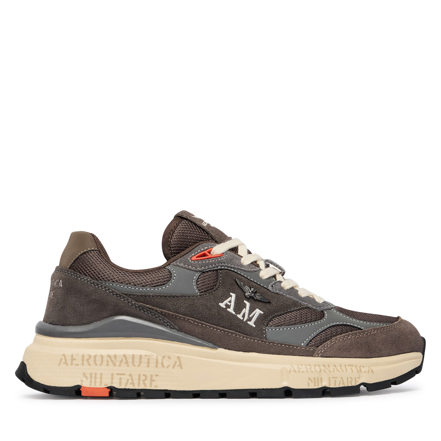 Snīkeri Aeronautica Militare 262SC0318UCT04248 Brūns