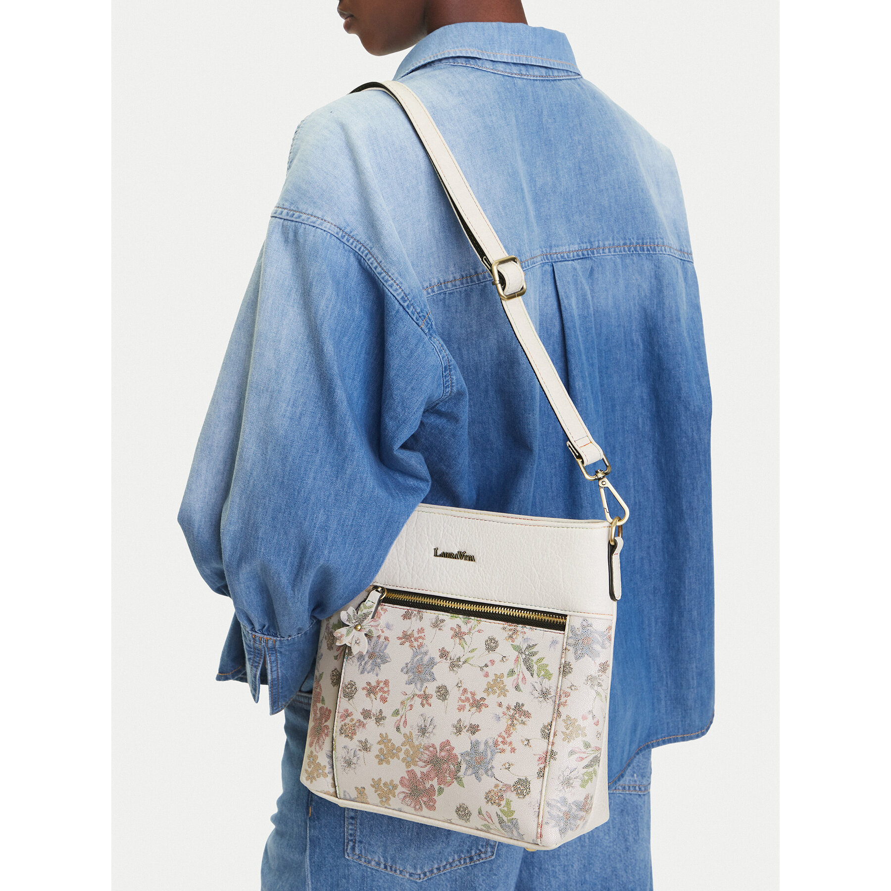 Дамска чанта Laura Vita Adra 02 Кафяв