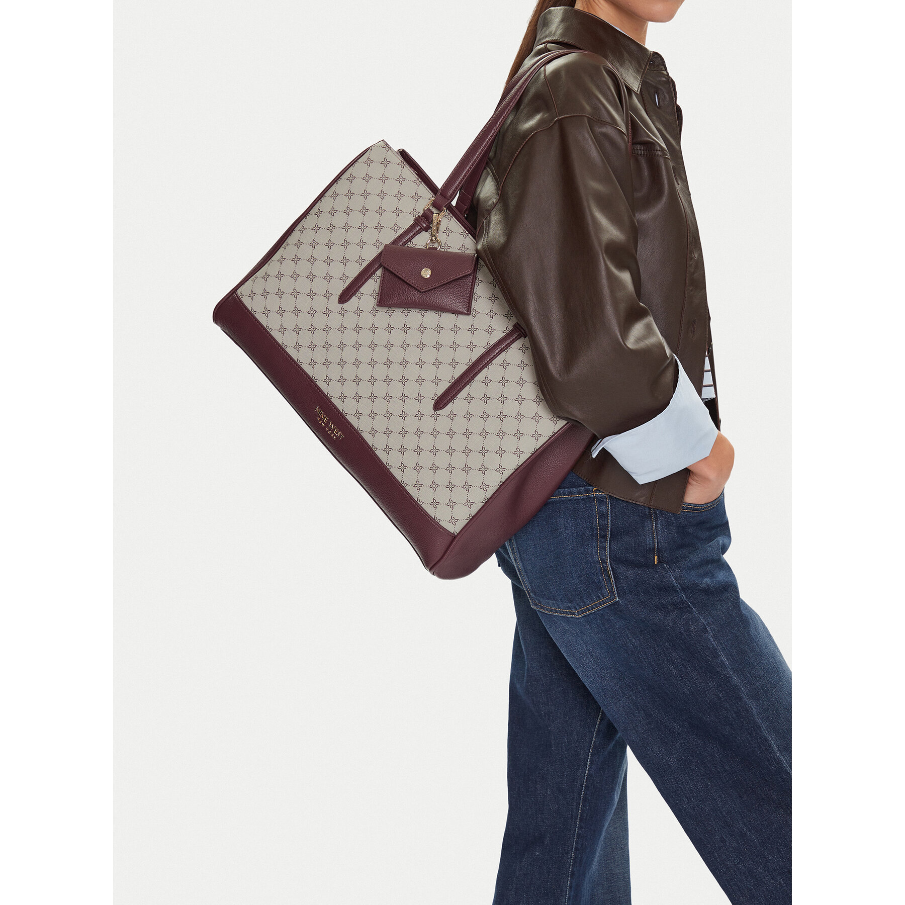 Τσάντα Nine West C-TANANA-KY253 Μπορντό