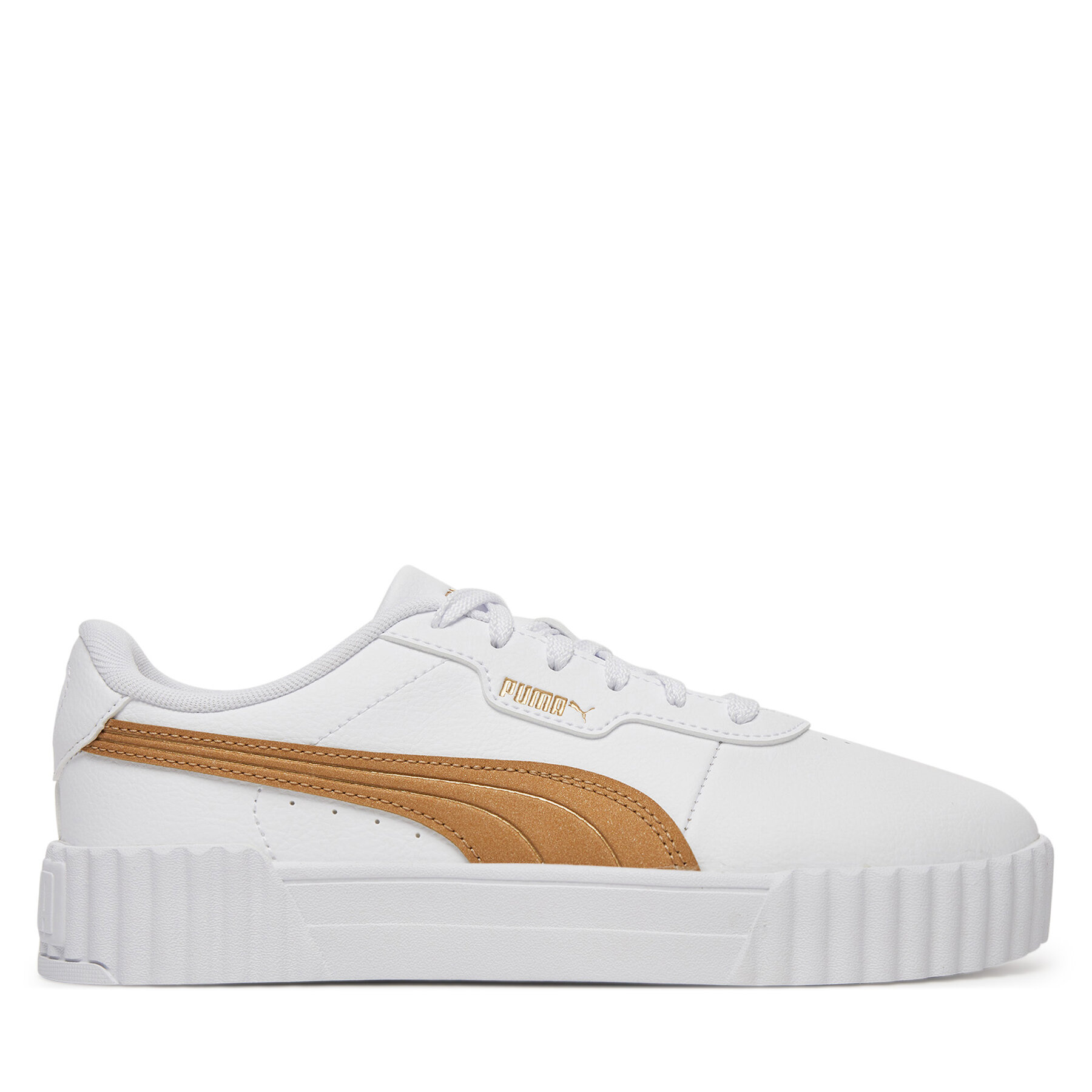 Sneakersy Puma Carina 3.0 Aqua Metallics 400722 02 Bílá