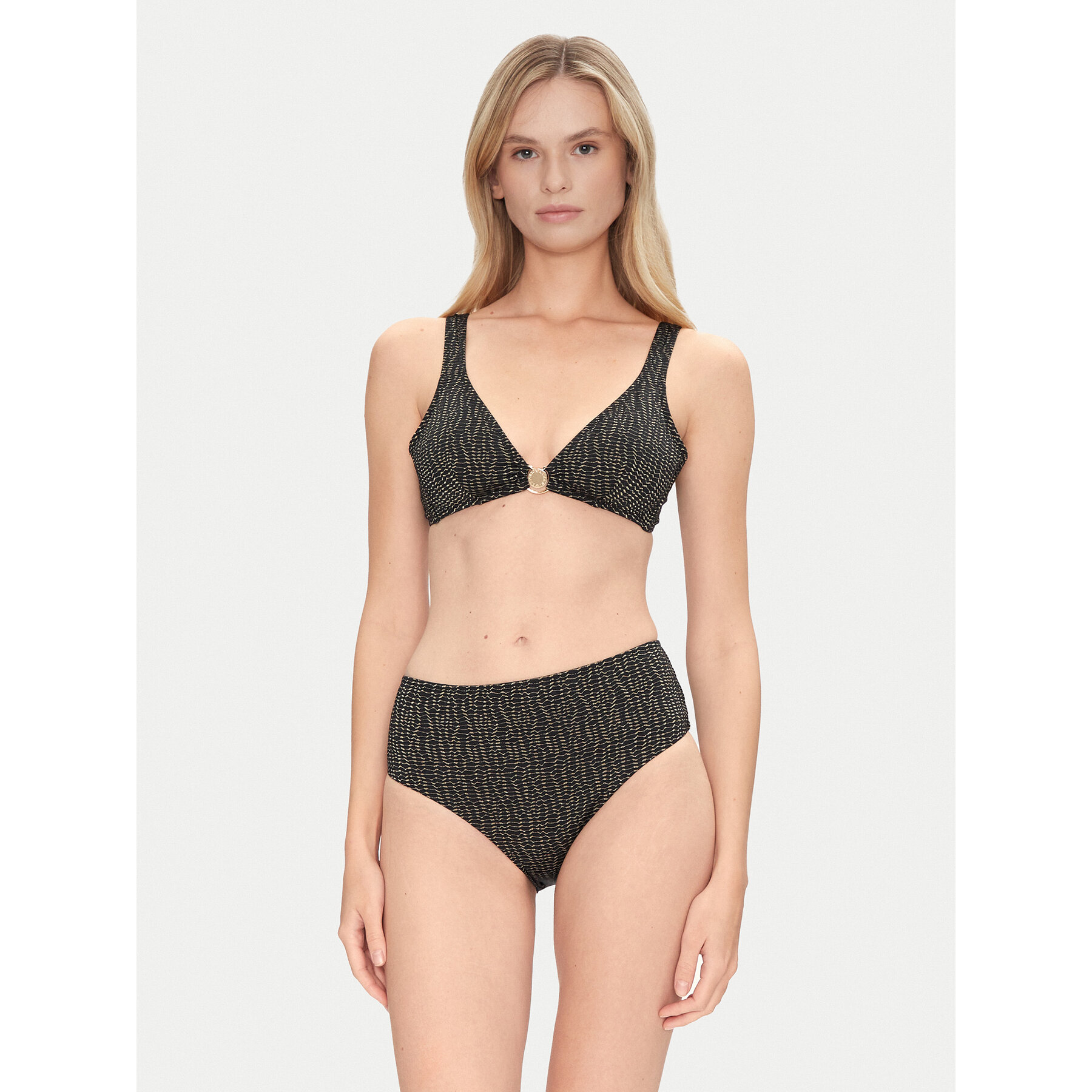 Emporio Armani Bikini EW000589 AF12205 FC038 Schwarz