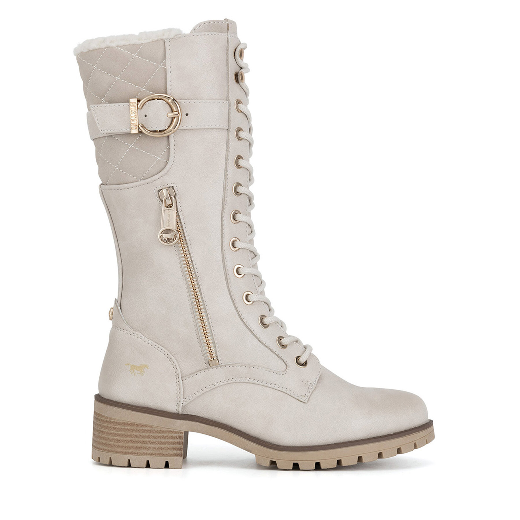 Botas altas Mustang 1435-602 Blanco