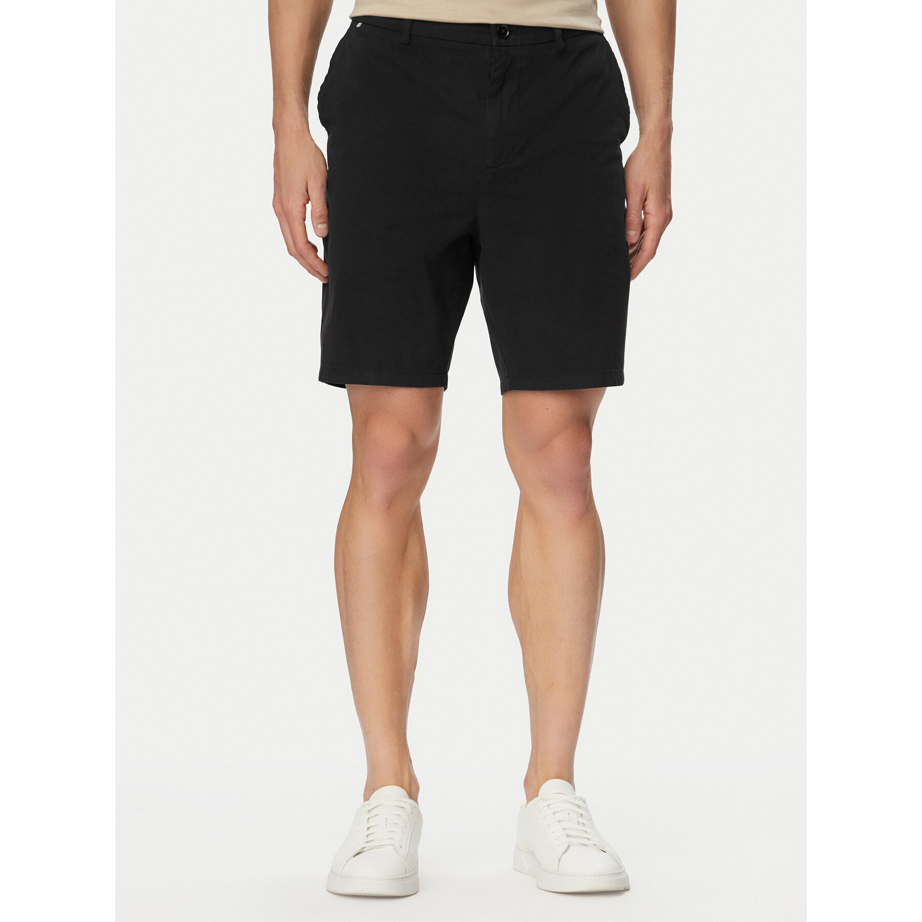 BOSS Stoffshorts H-Kane1 50555235 Schwarz Modern Fit
