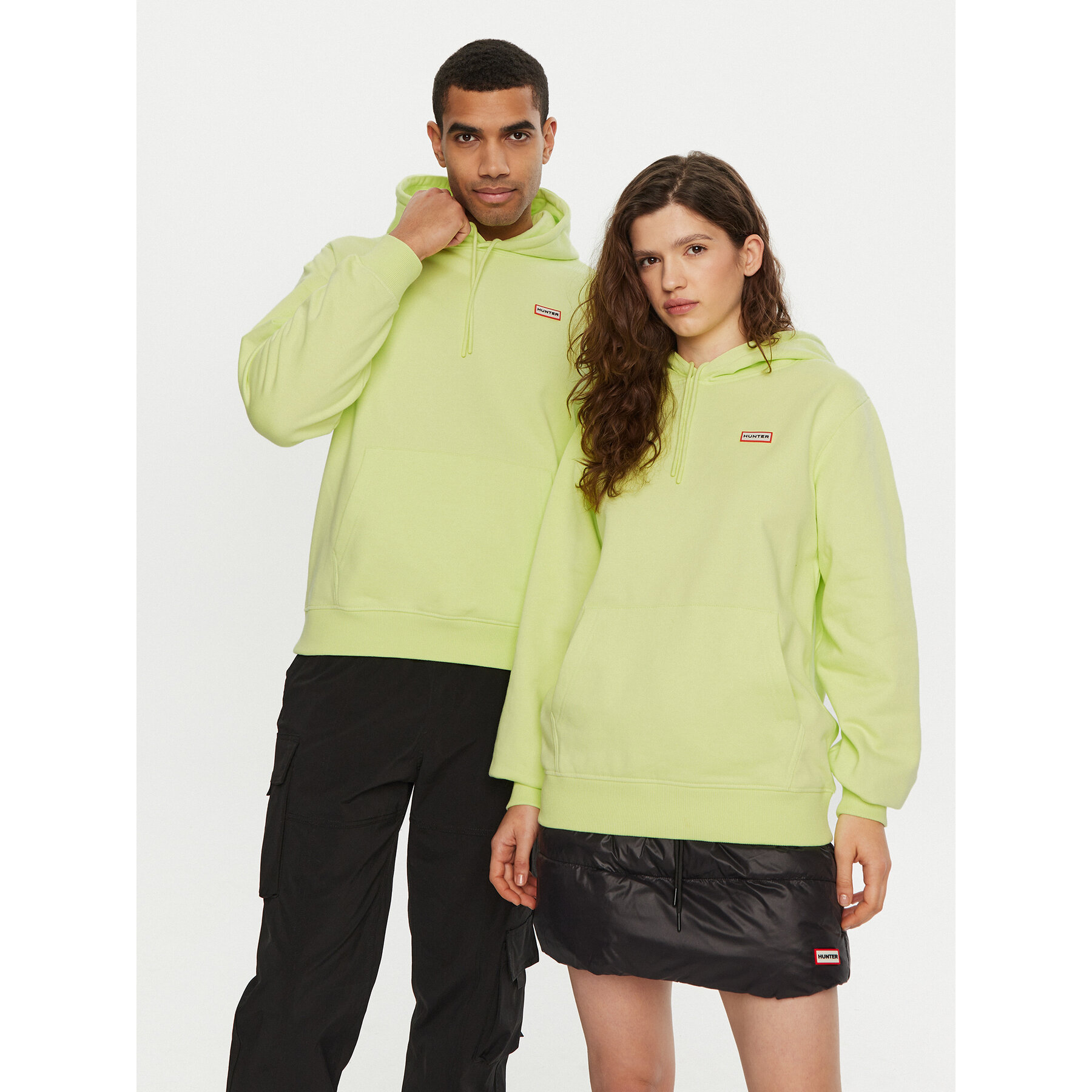 Hunter Sweatshirt HARU0008242 Grün Regular Fit
