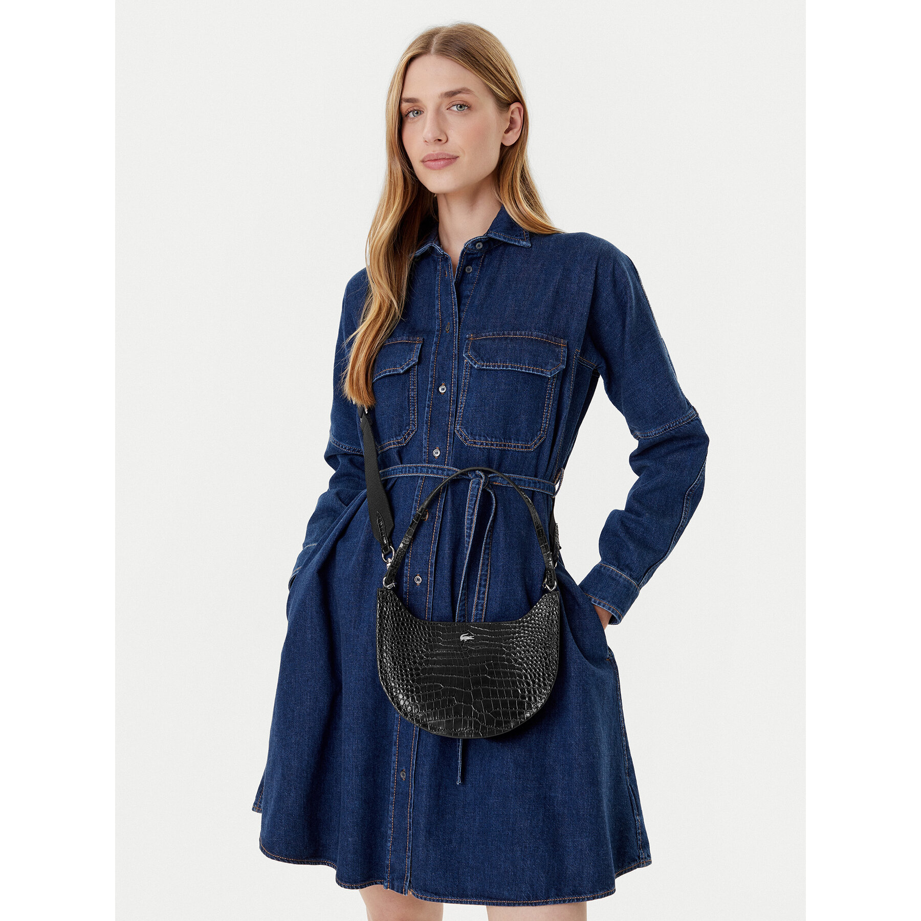 Torbica Lacoste NF4980KL Crna