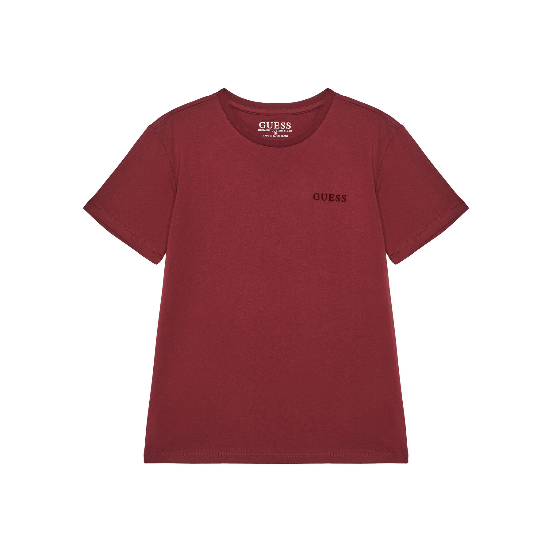 Guess T-Shirt L5YI39 K8HM4 Μπορντό Regular Fit