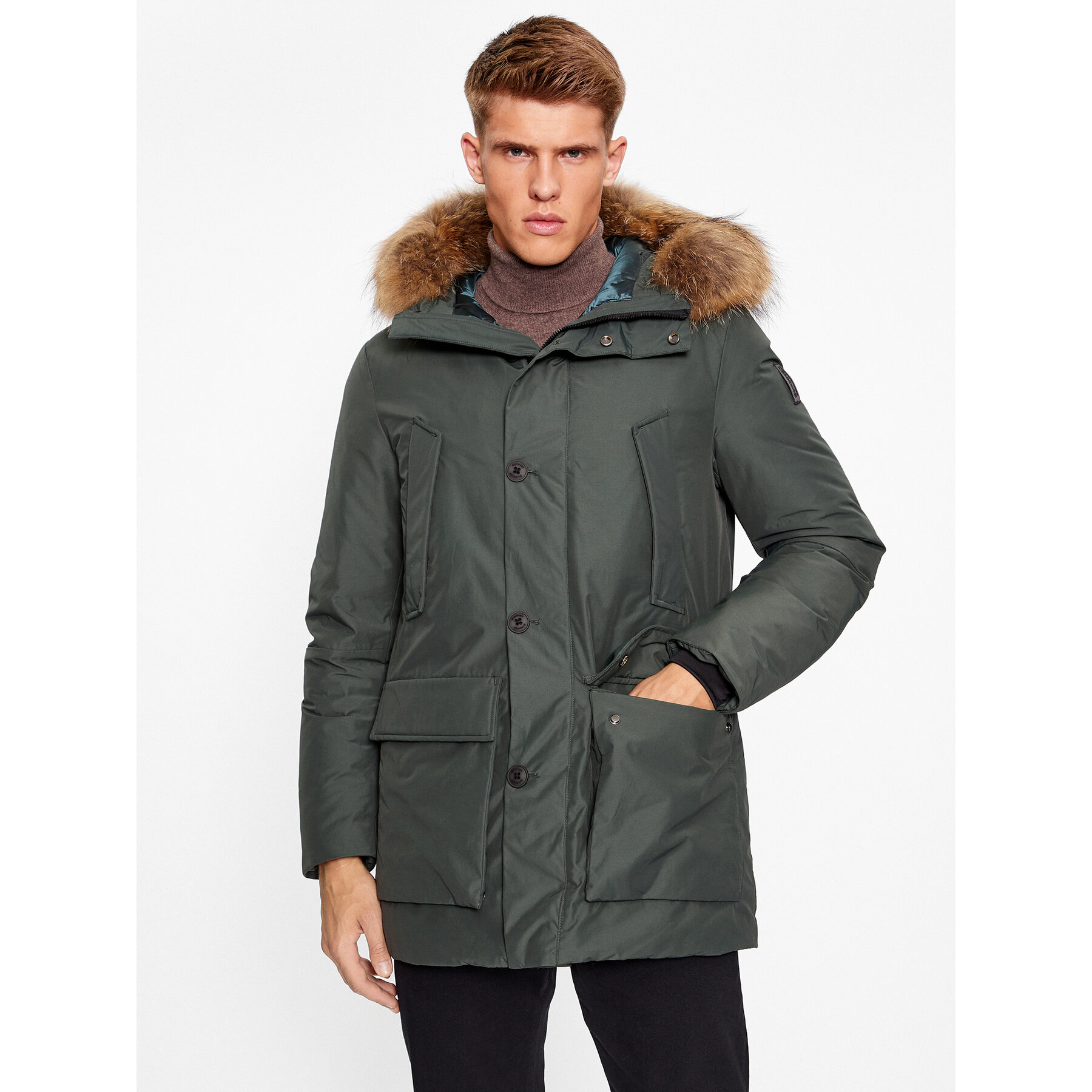 Bomboogie Daunenjacke CM 228P T GKG3 Grün Regular Fit