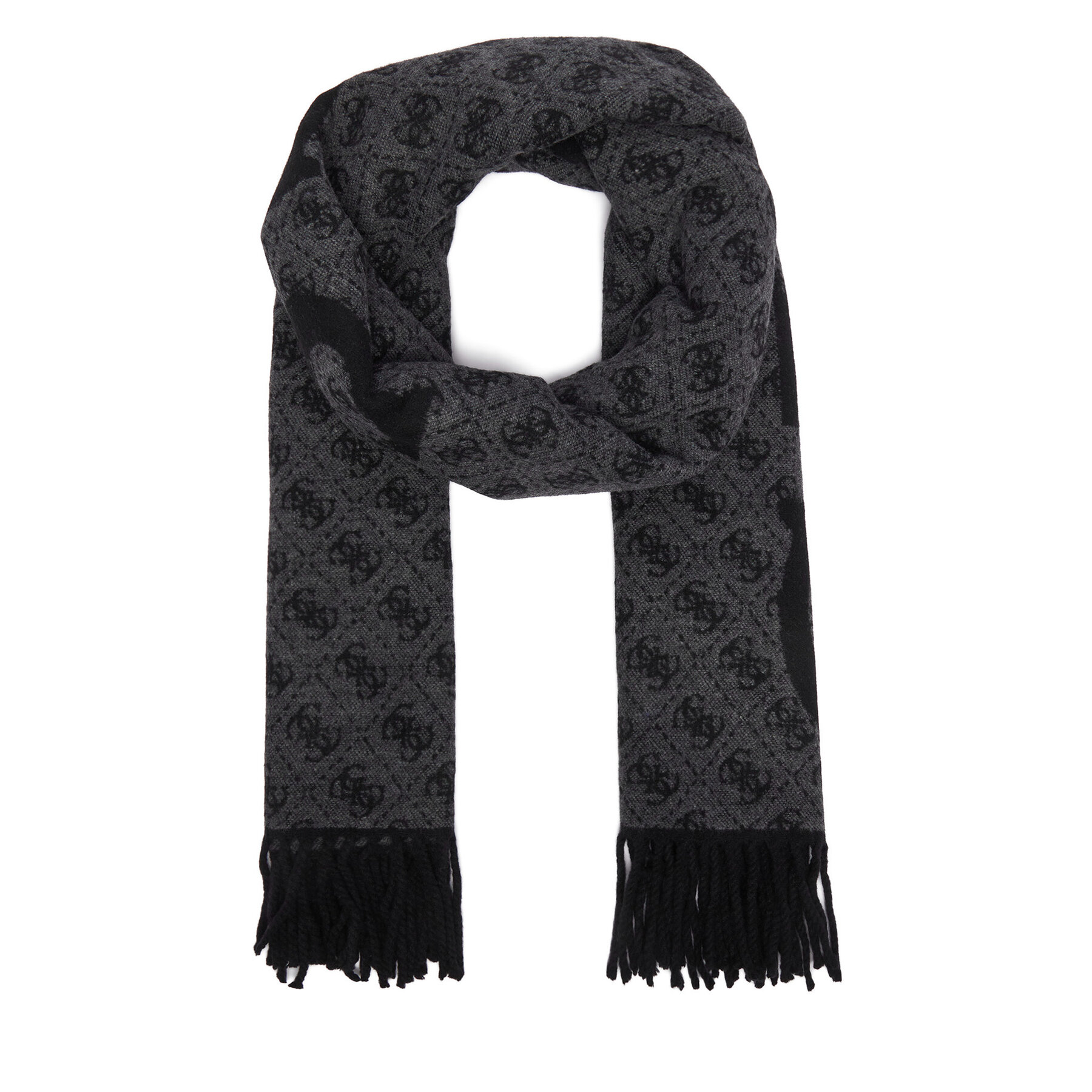 Šál Guess AM9667 POL03 Tmavosivá