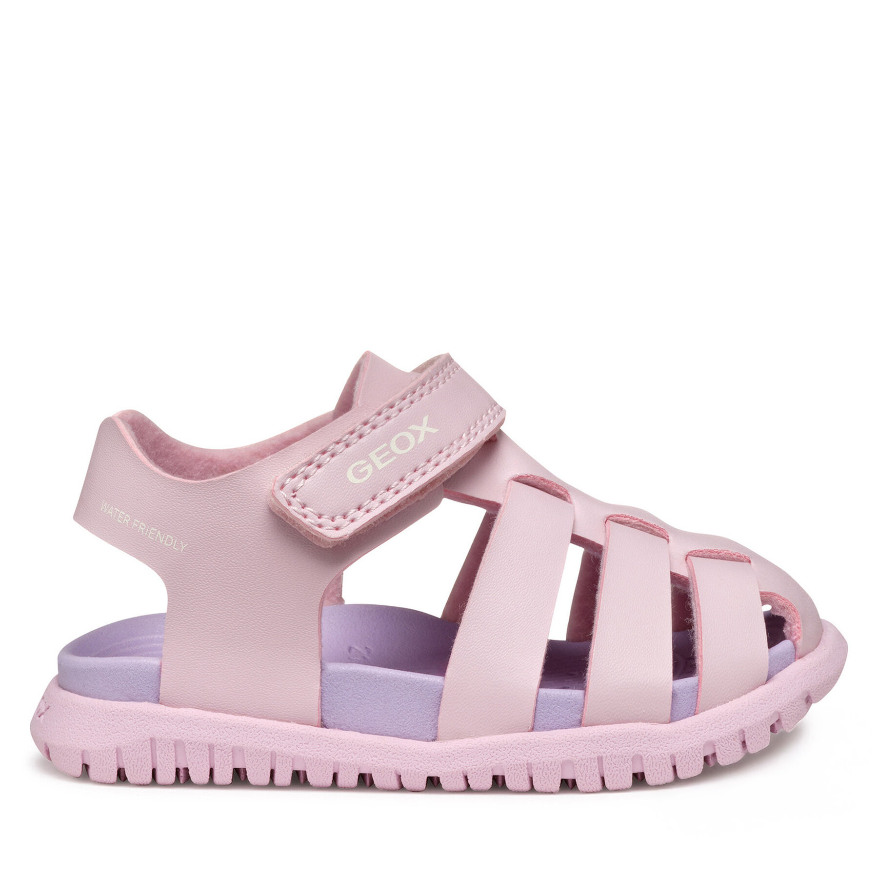 Sandali Geox B Sandal Fusbetto B556BA 000BC C8004 Rosa