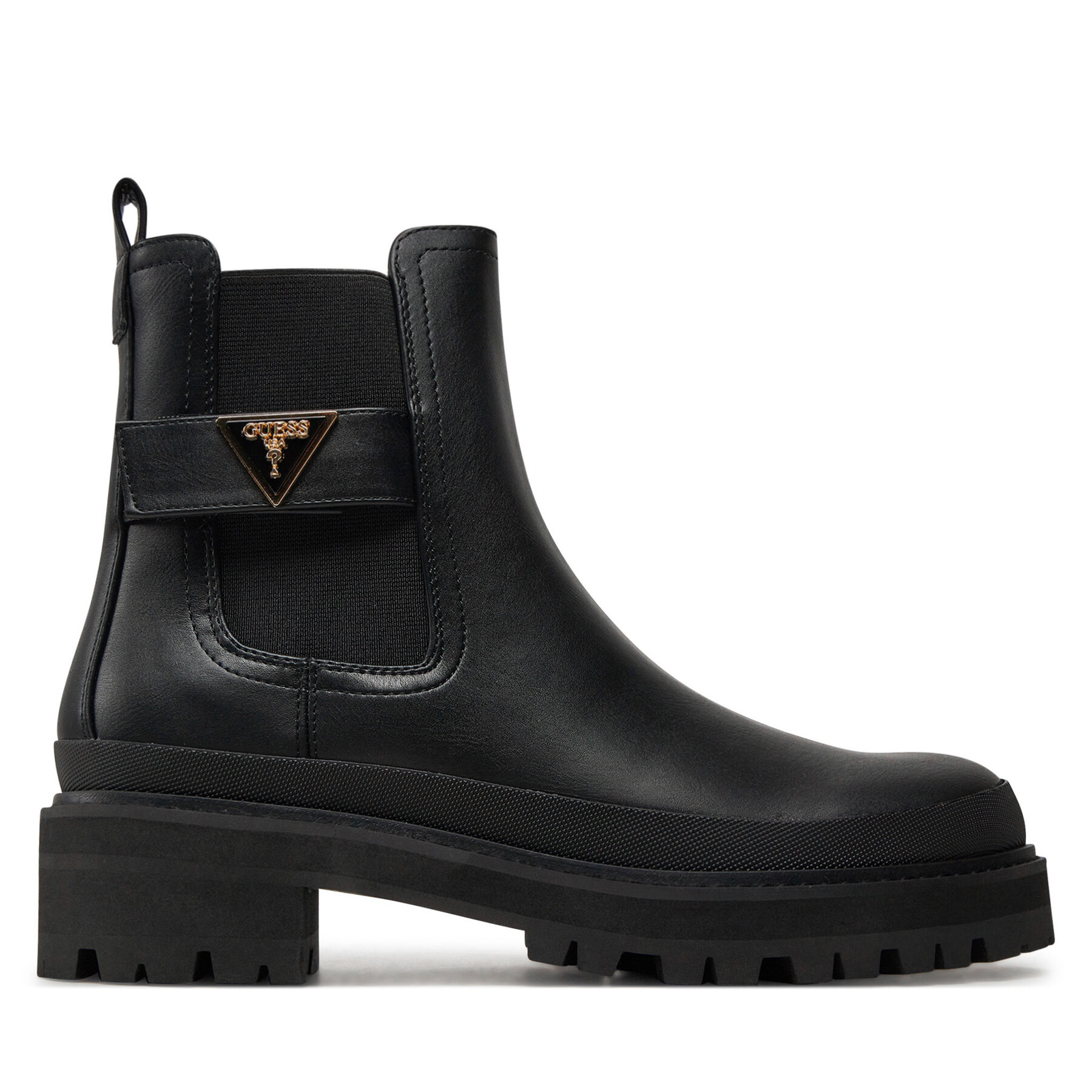 Botine Guess Bensly FLFBEN ELE10 Negru