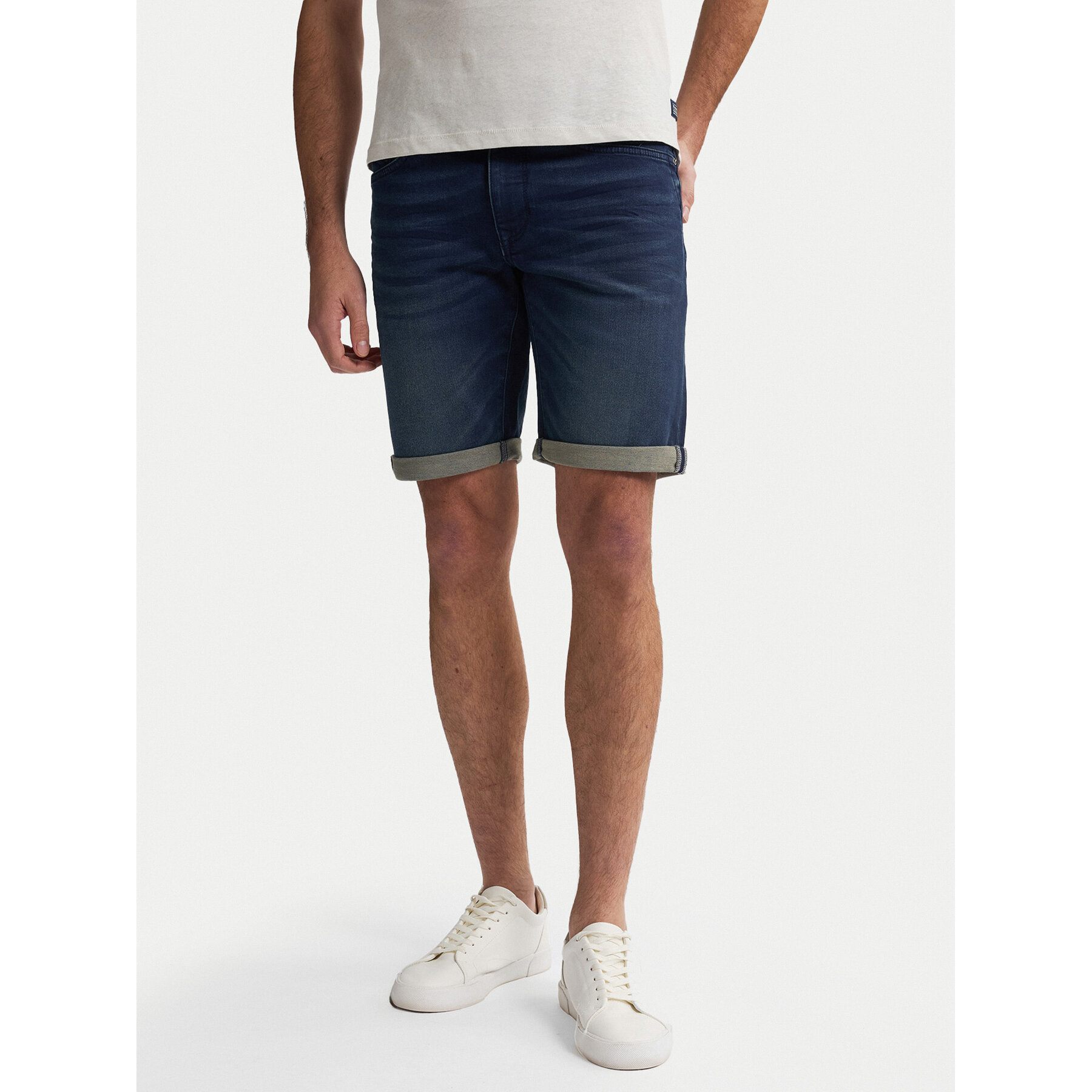 Petrol Industries Jeansshorts M-ROS-SHO001 Dunkelblau Slim Fit