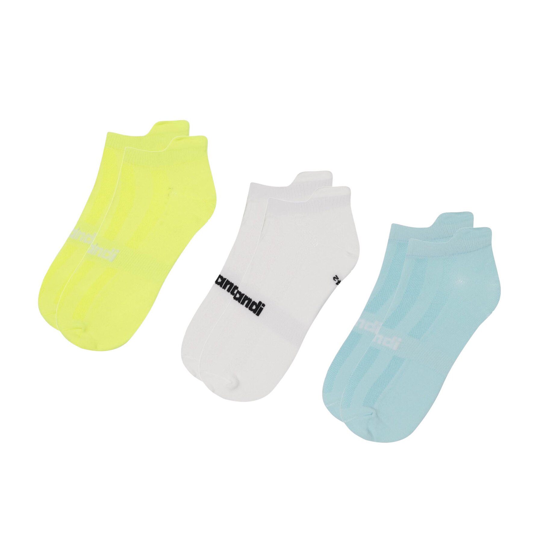 Set di 3 paia di calzini corti da donna Sprandi 0WB-006-SS23 Multicolore, Taglia 39_42, taglia : 39_42